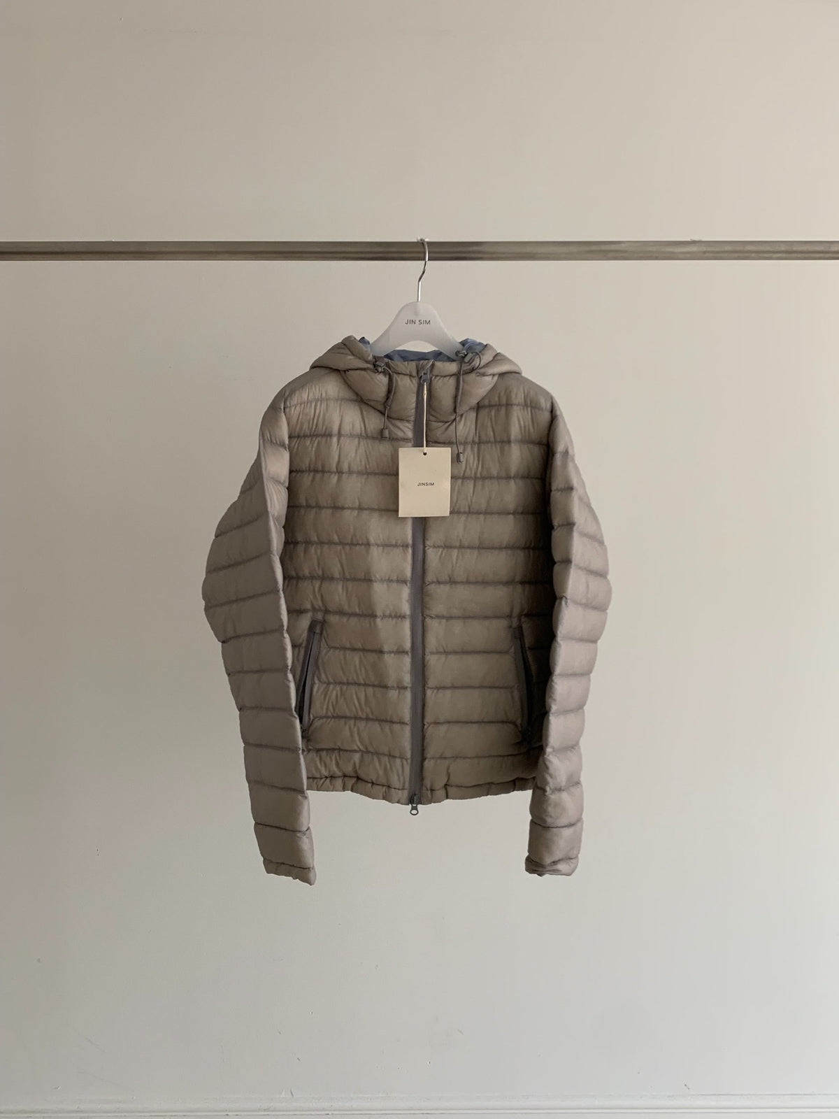 sheer shell down jacket-4col