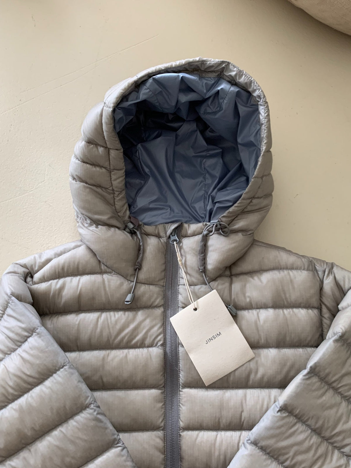 sheer shell down jacket-4col
