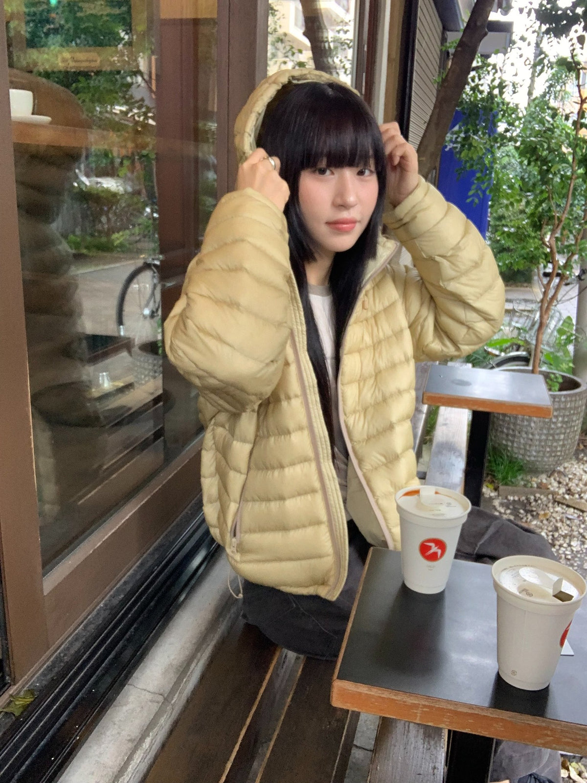 sheer shell down jacket-4col