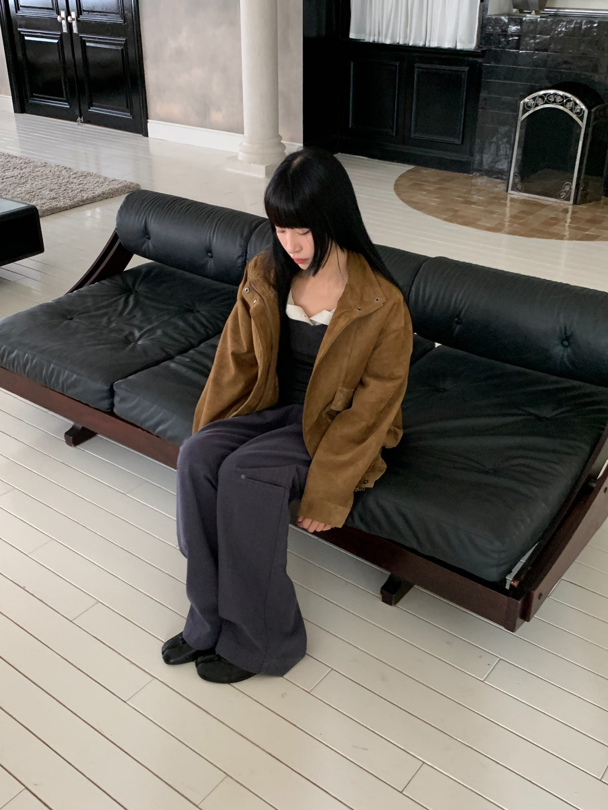 more suede jacket