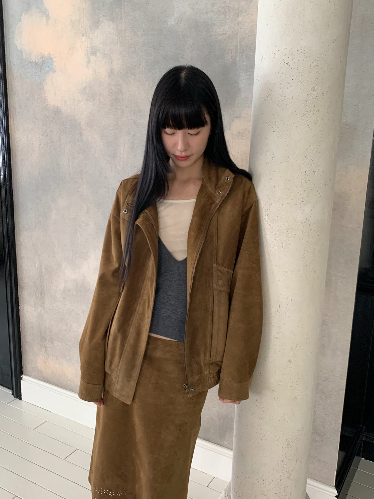 more suede jacket