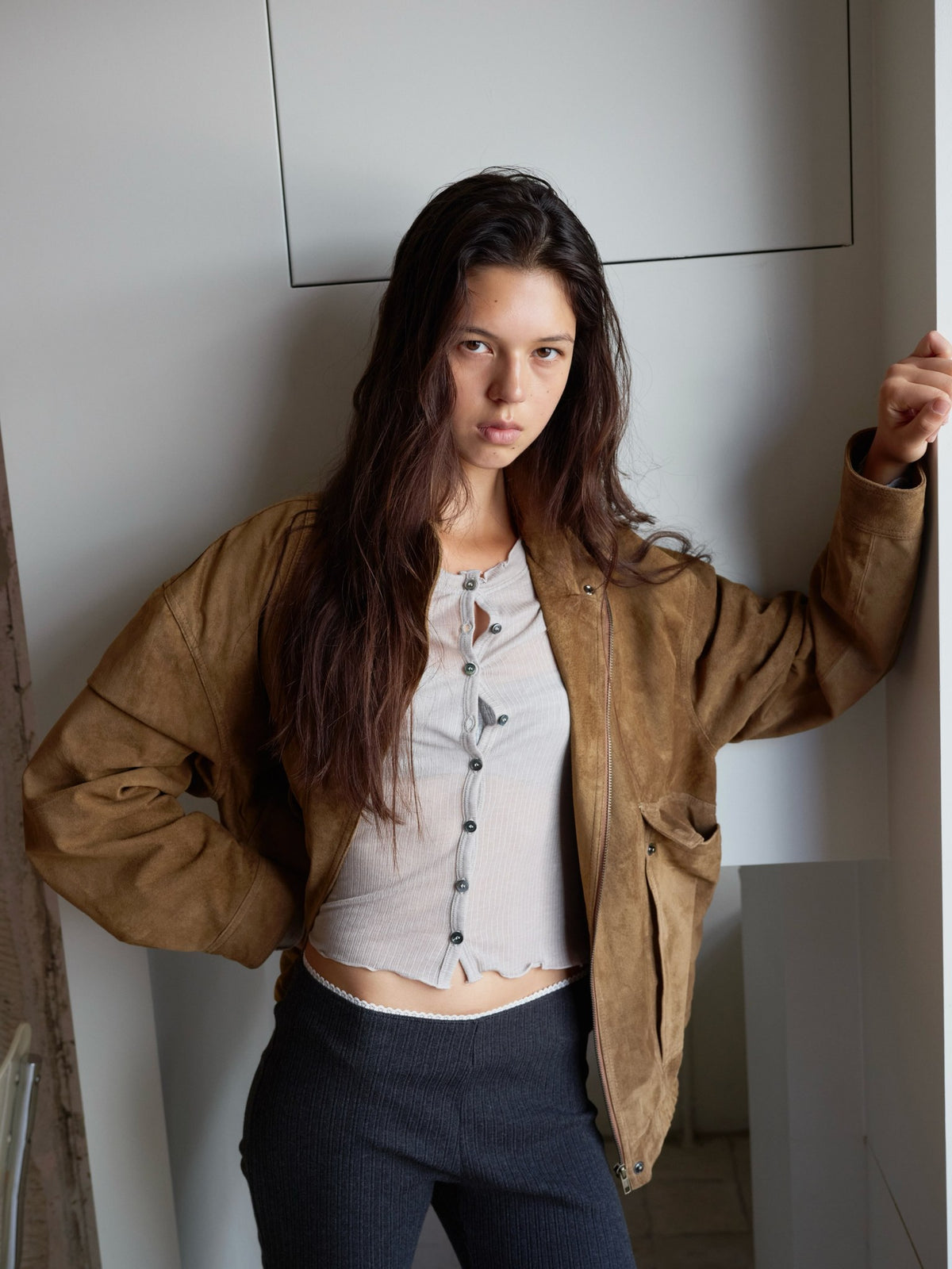 more suede jacket