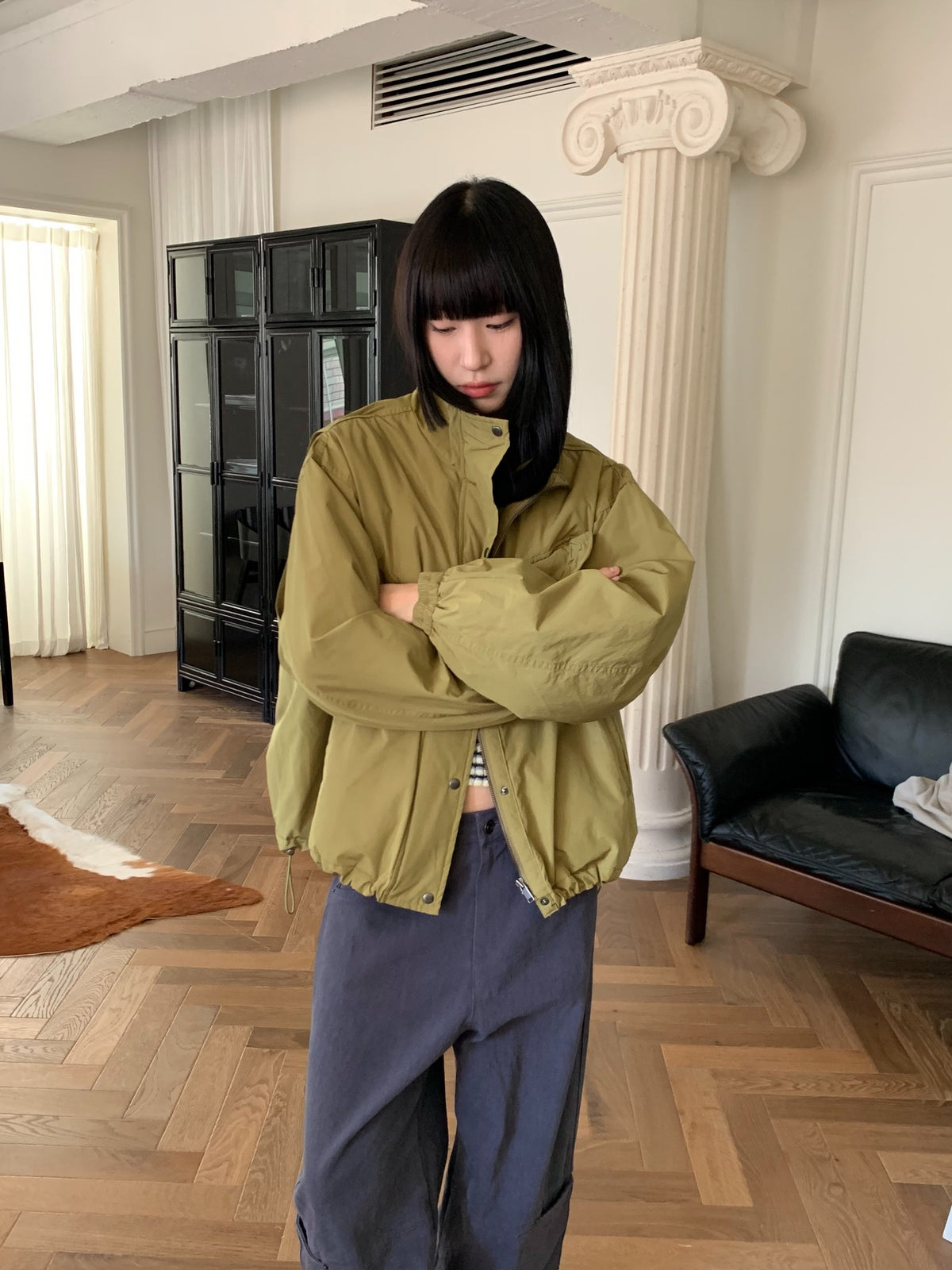 abel padded jumper-3col