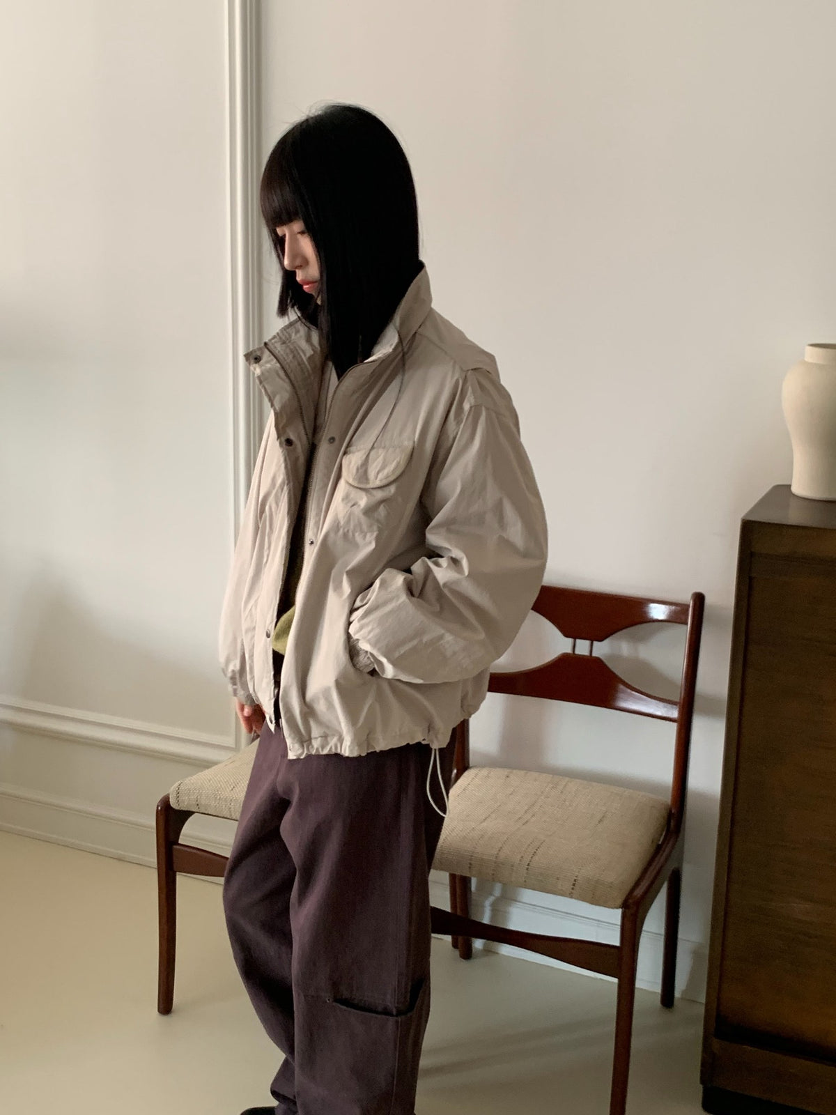 abel padded jumper-3col