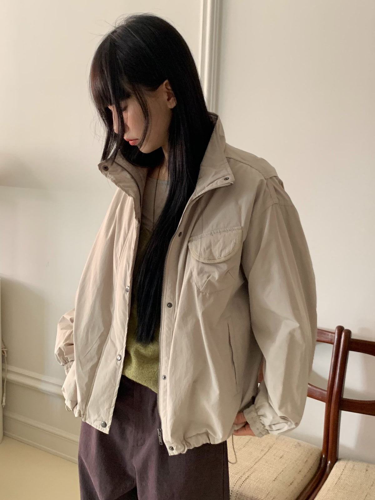 abel padded jumper-3col
