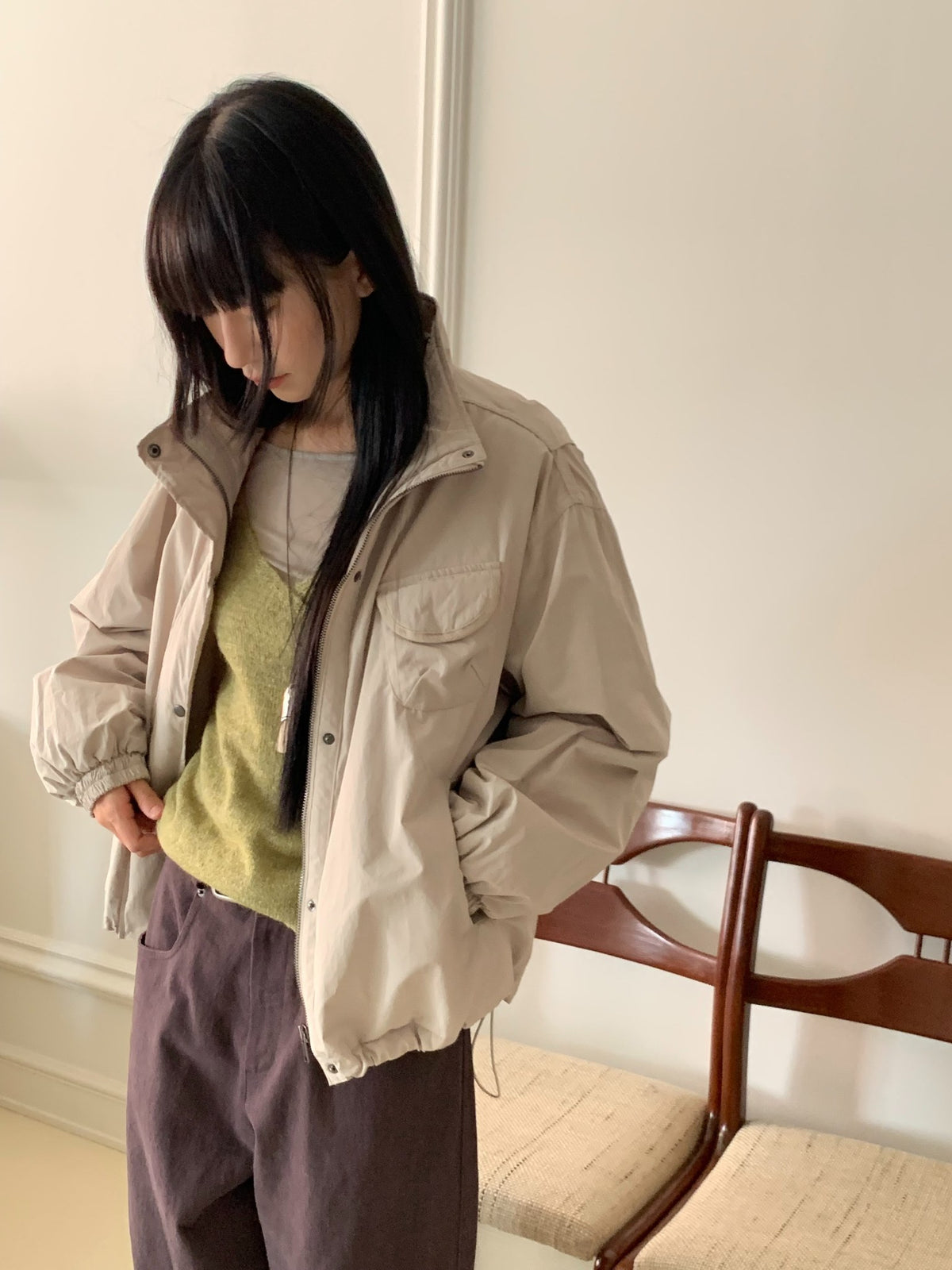 abel padded jumper-3col