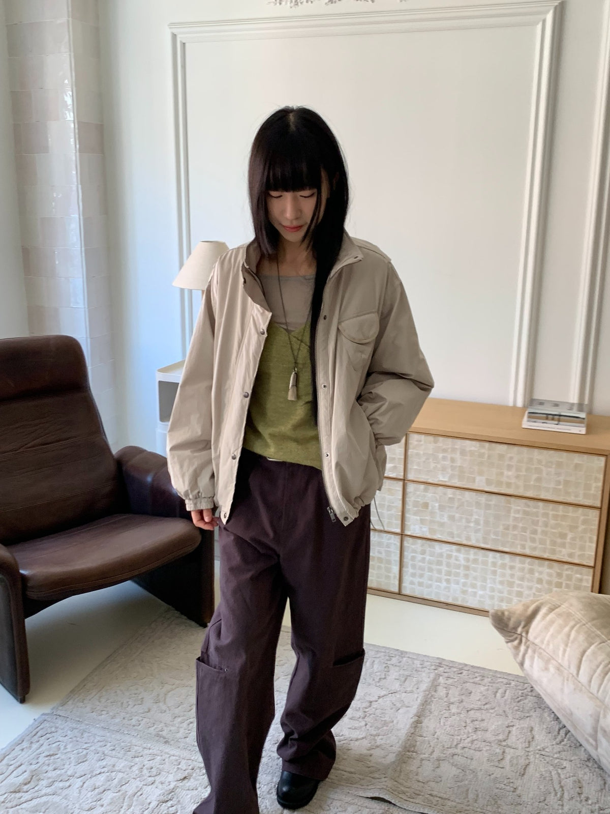 abel padded jumper-3col