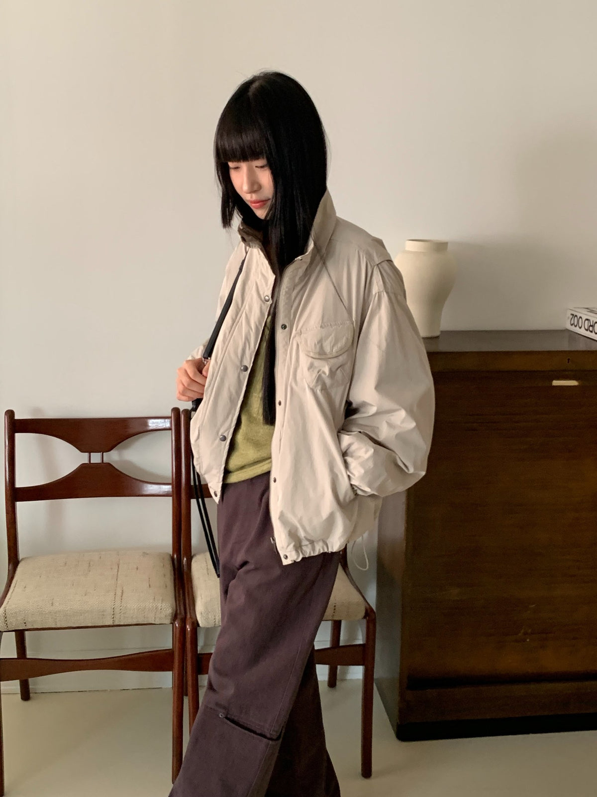 abel padded jumper-3col