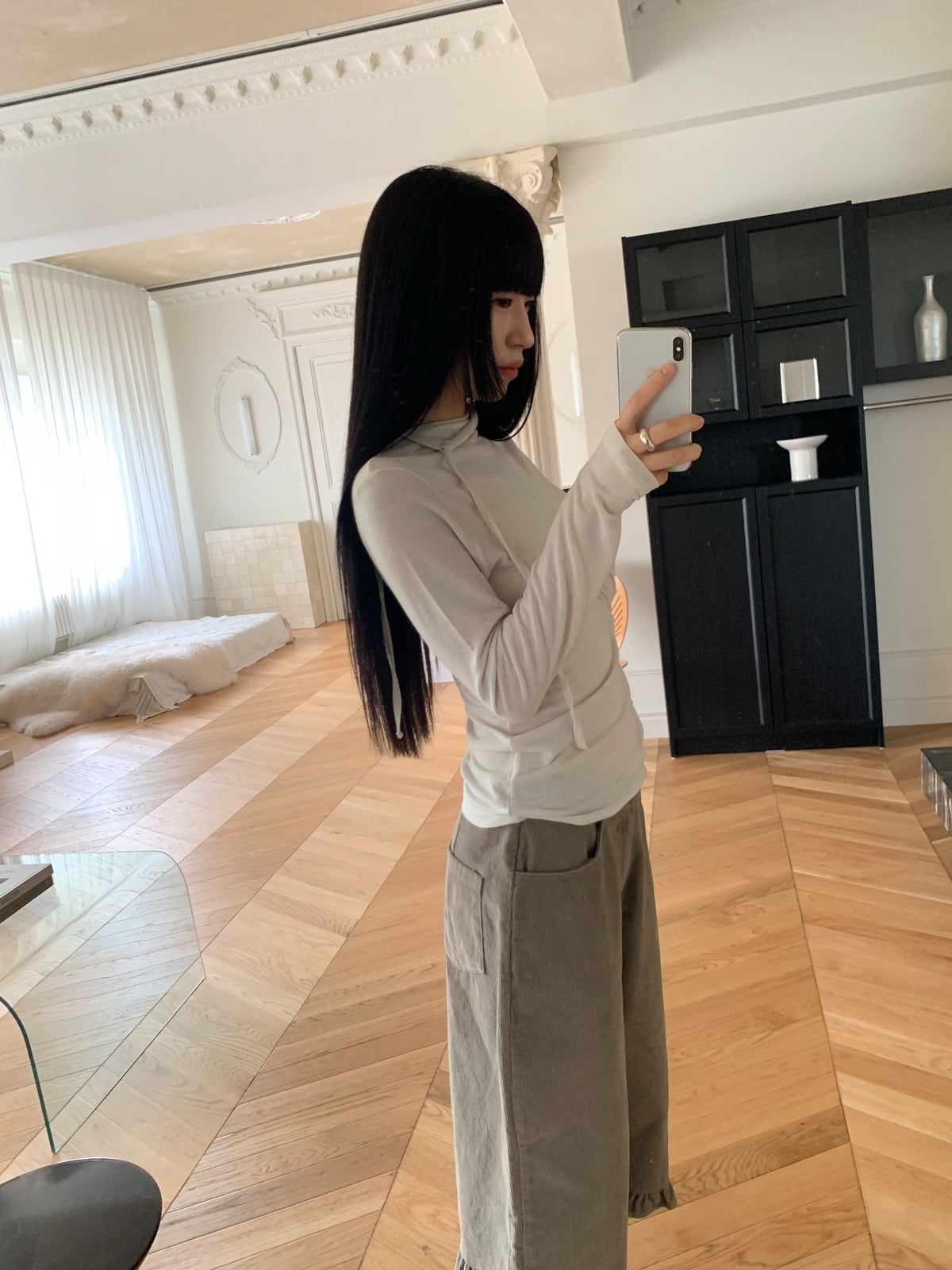 Flared pants-e3col