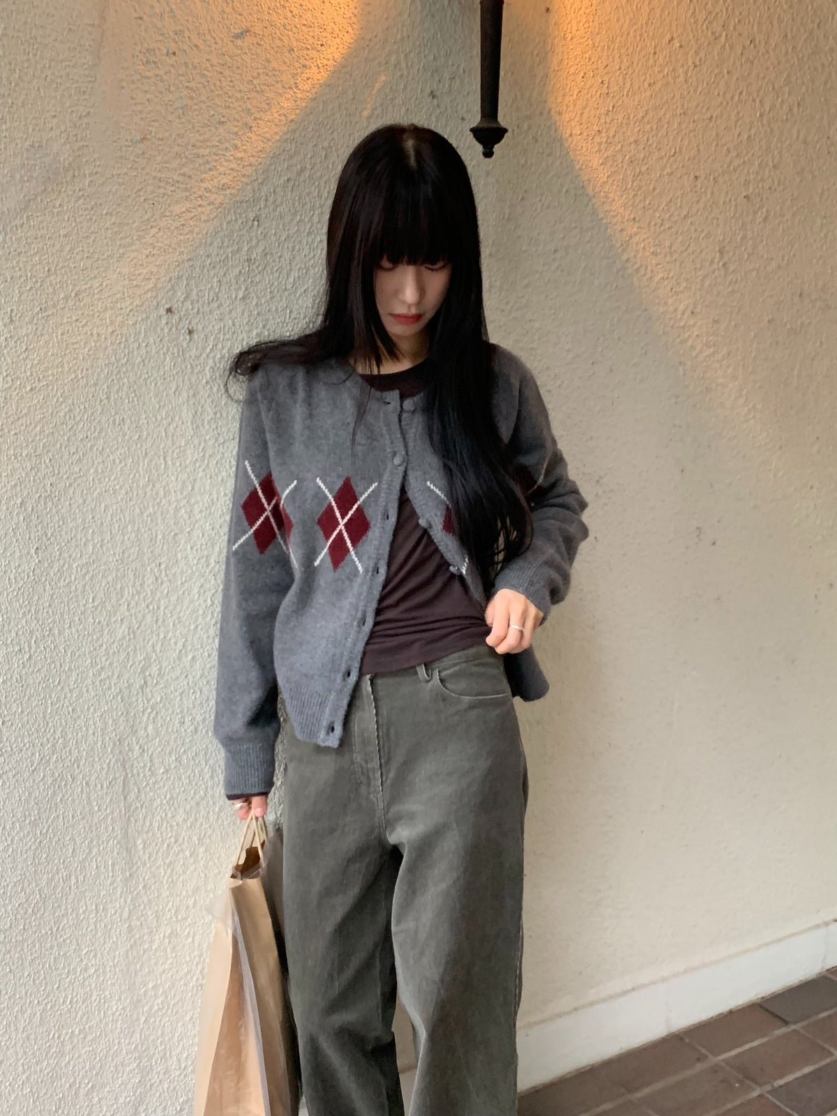 peer corduroy pants-3col