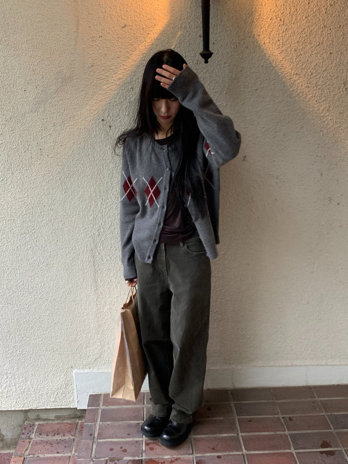 peer corduroy pants-3col