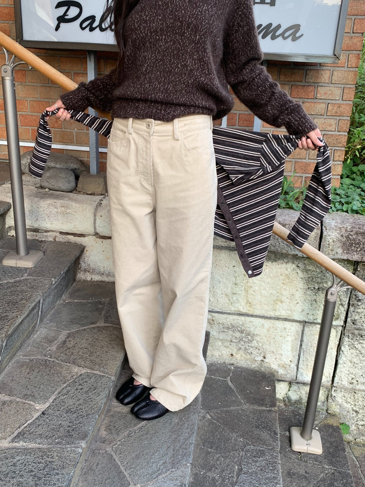 peer corduroy pants-3col