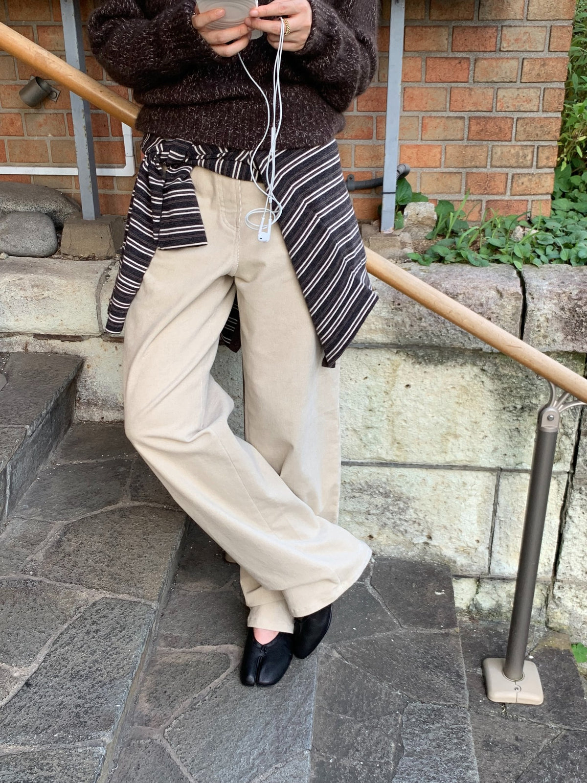 peer corduroy pants-3col