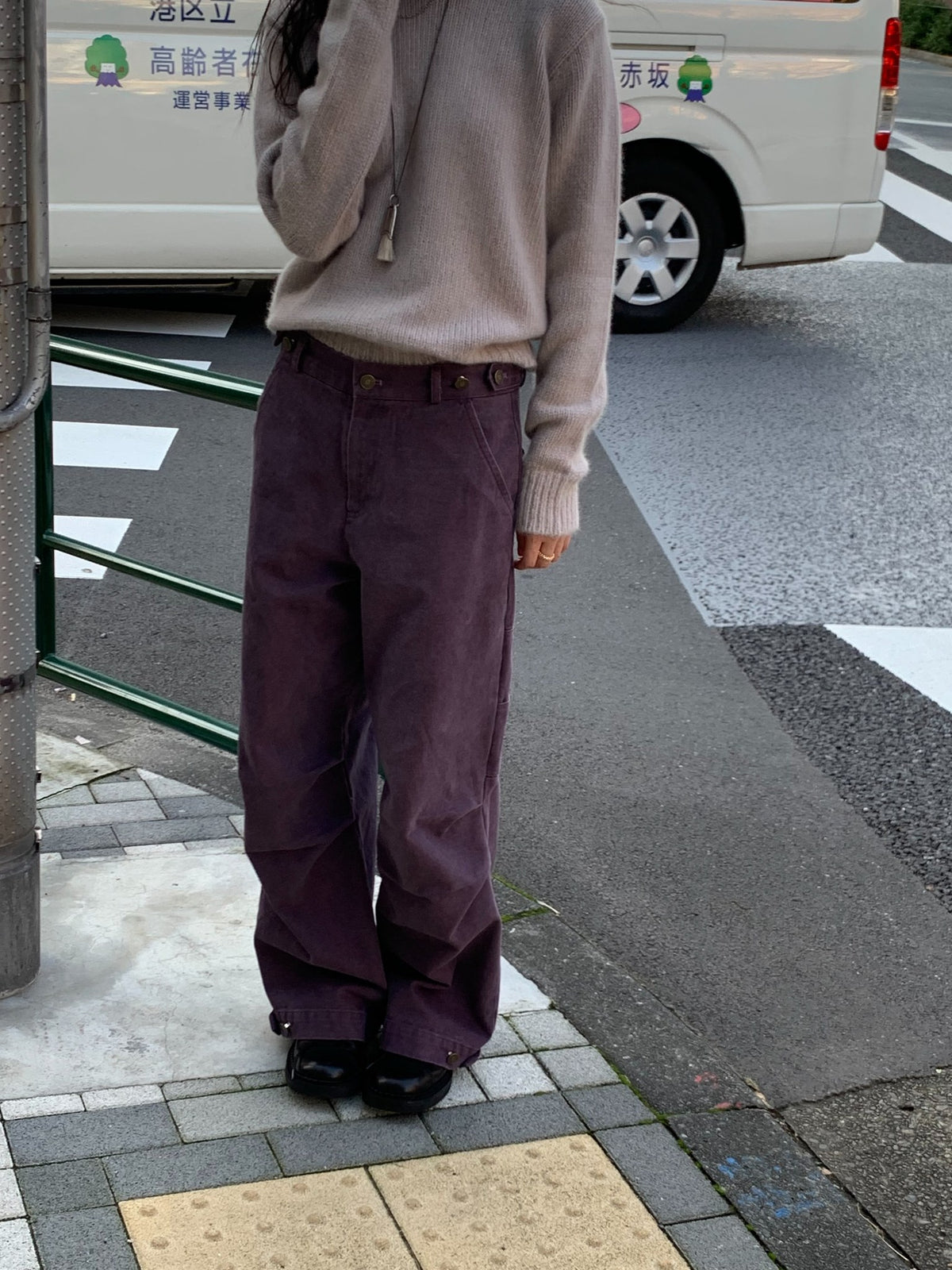 serge pants-3col