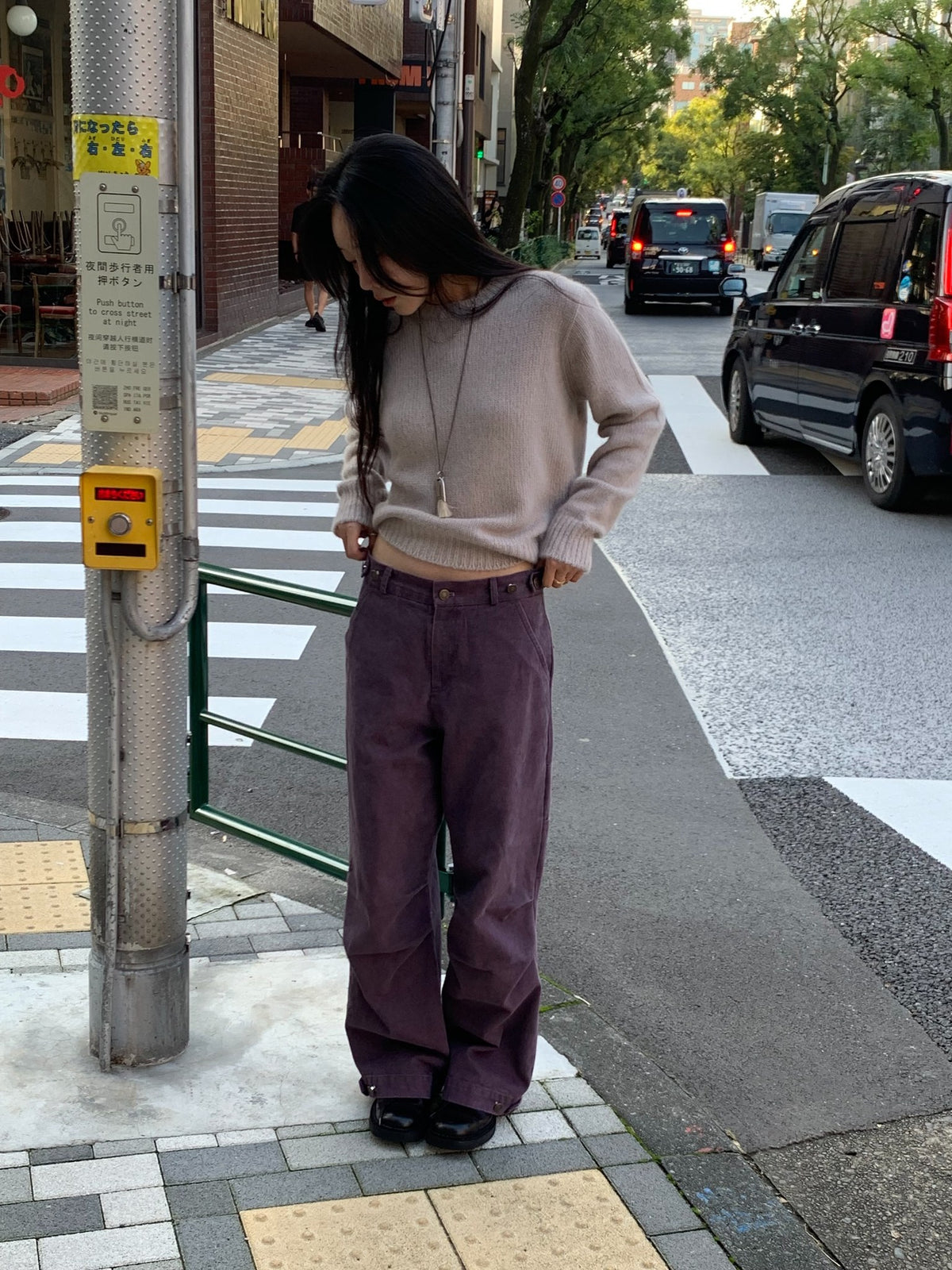 serge pants-3col