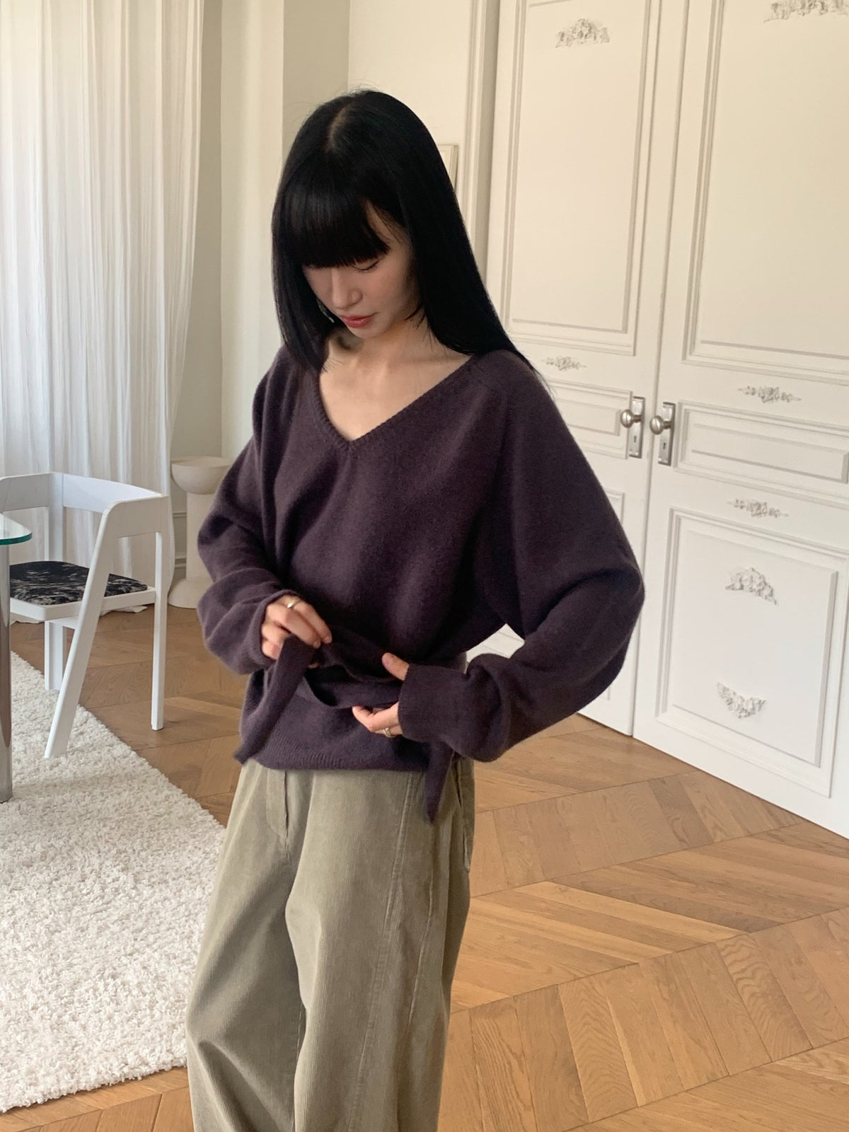 Mare shawl knit set-3col