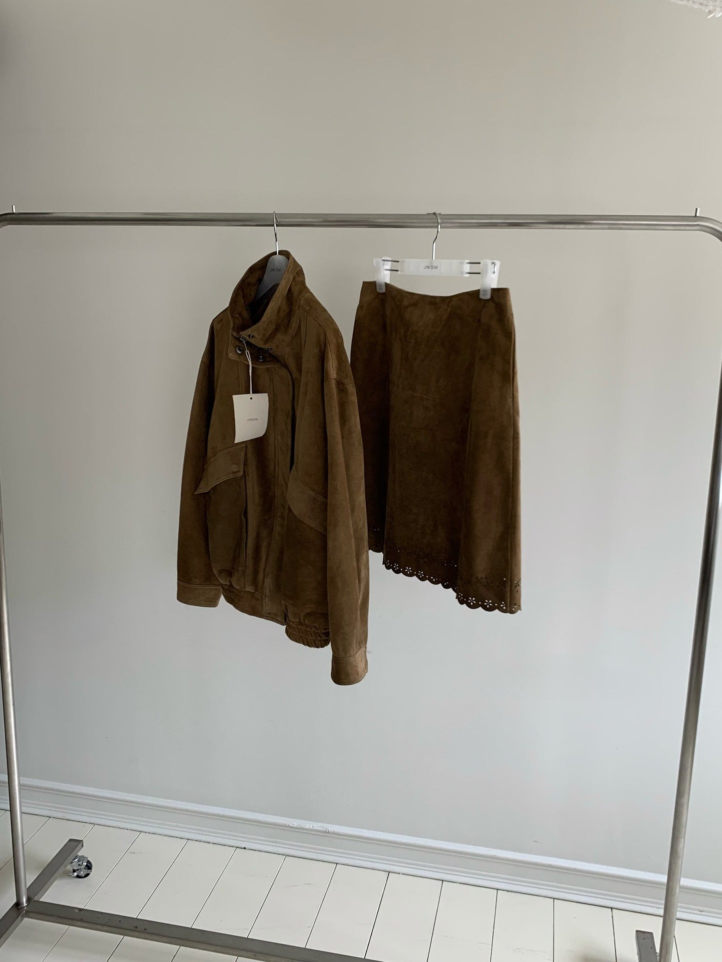 more suede skirt