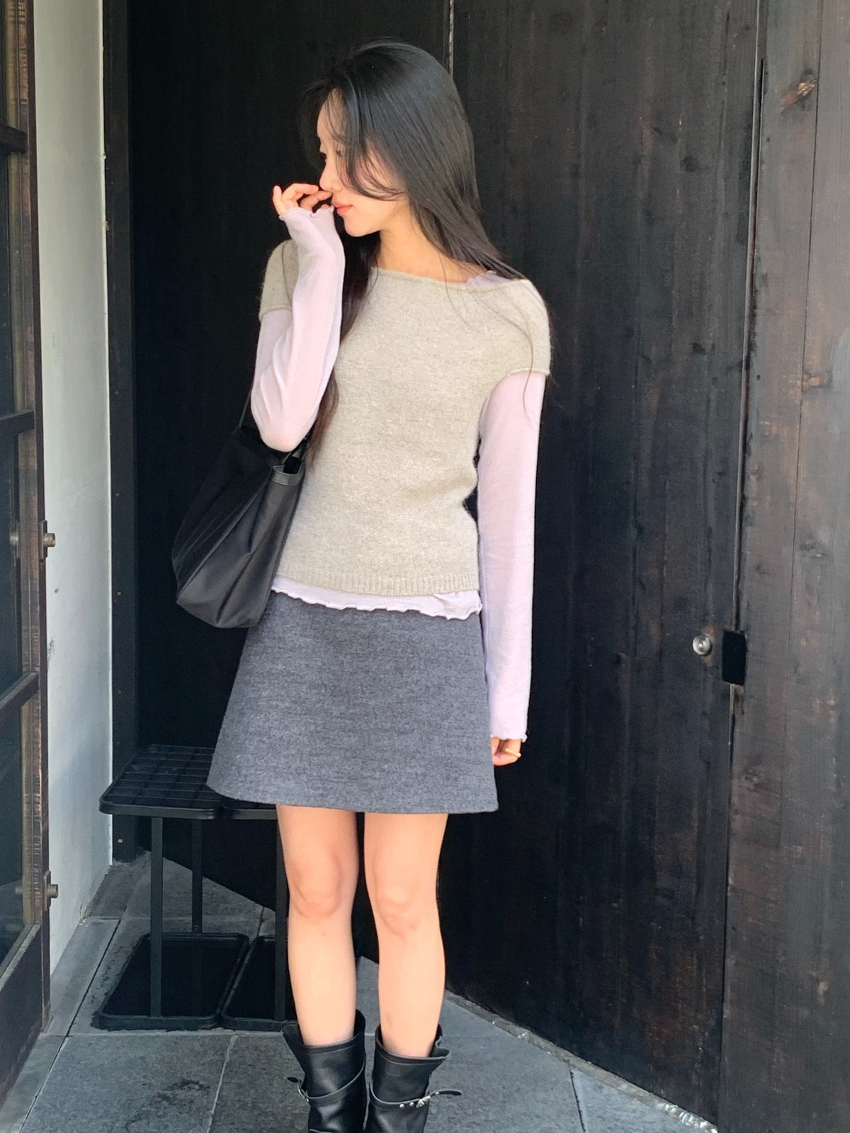 woolry skirt-3col