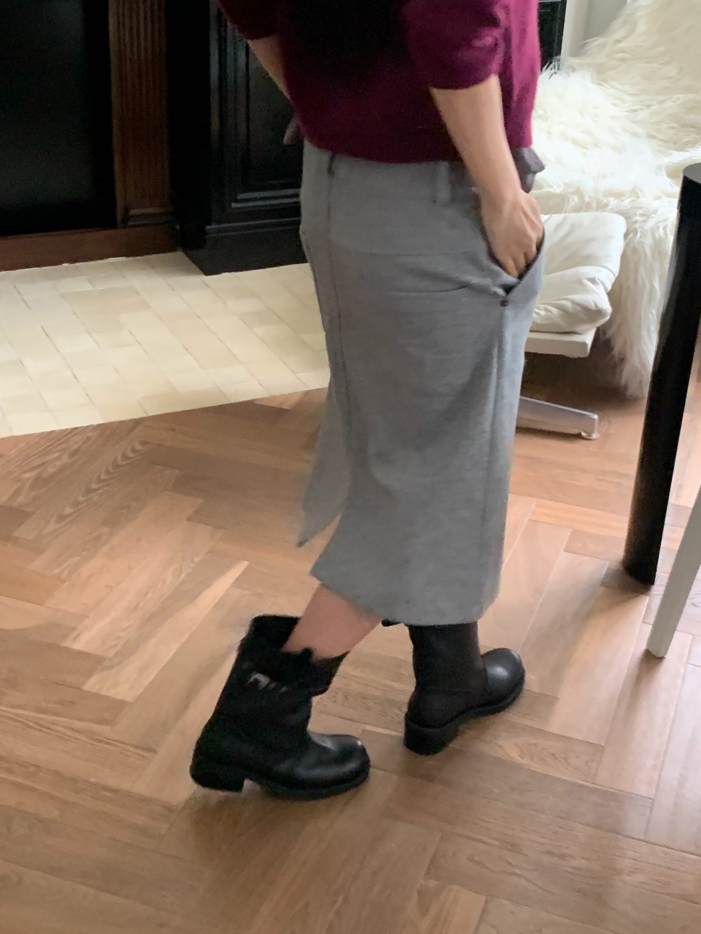 tony jersey skirt-2col