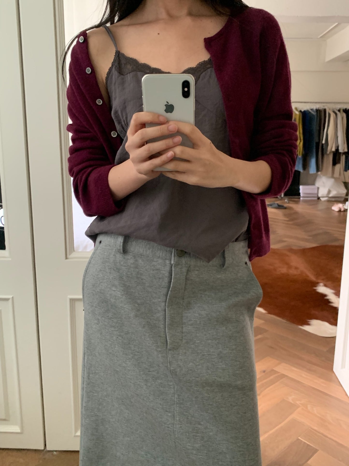 tony jersey skirt-2col
