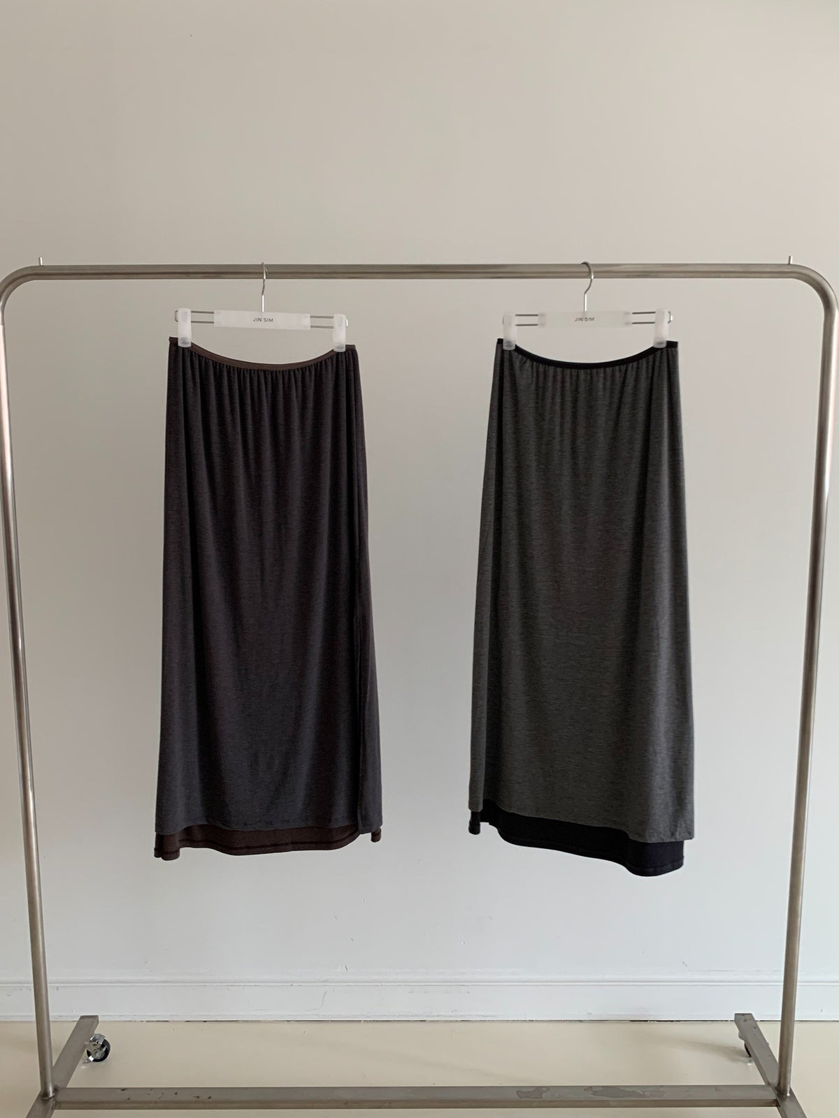 Reversible skirt-2col