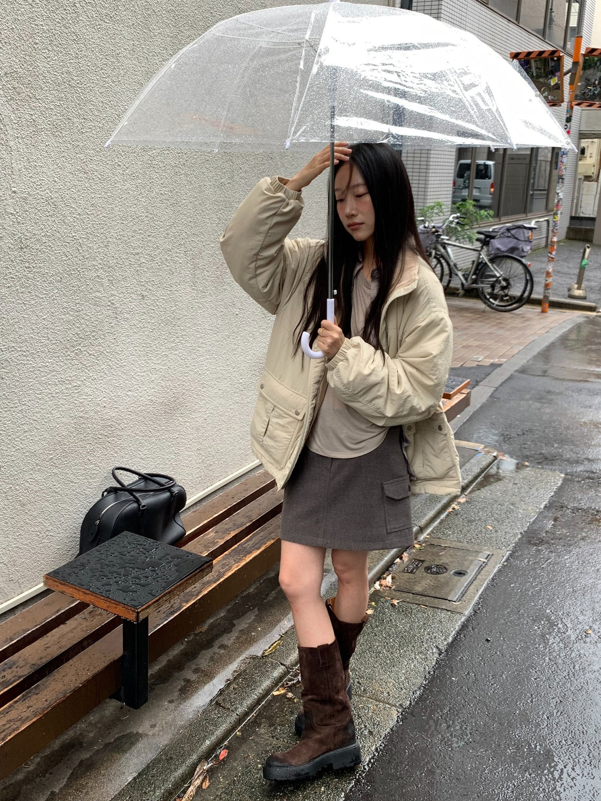 mini cargo skirt-2col