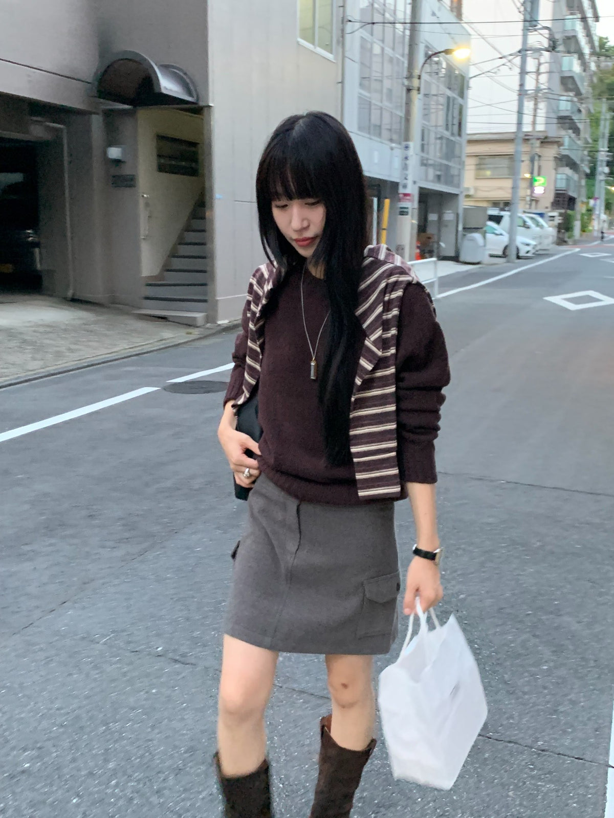 mini cargo skirt-2col