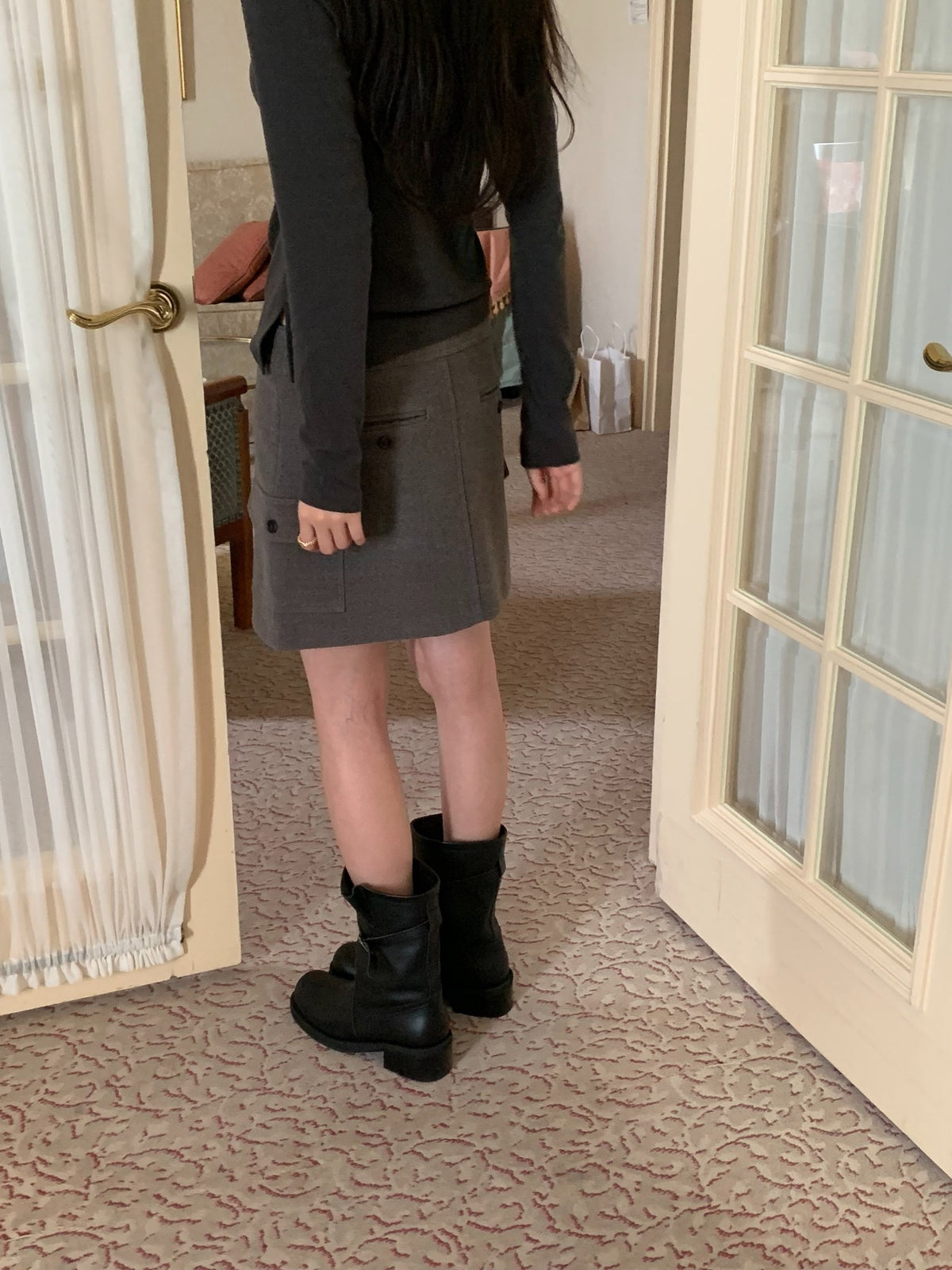 mini cargo skirt-2col