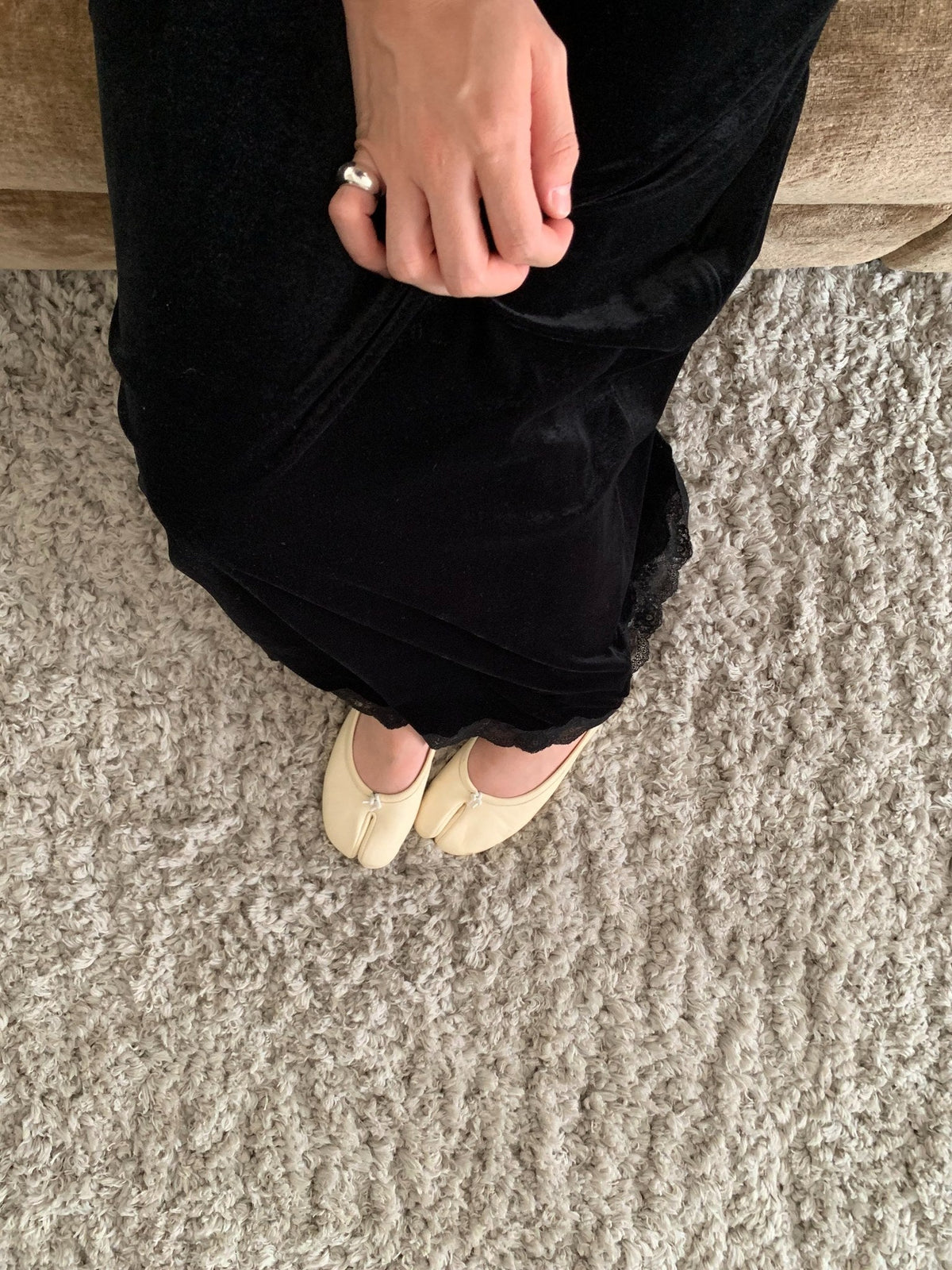 jerry velvet skirt-2col