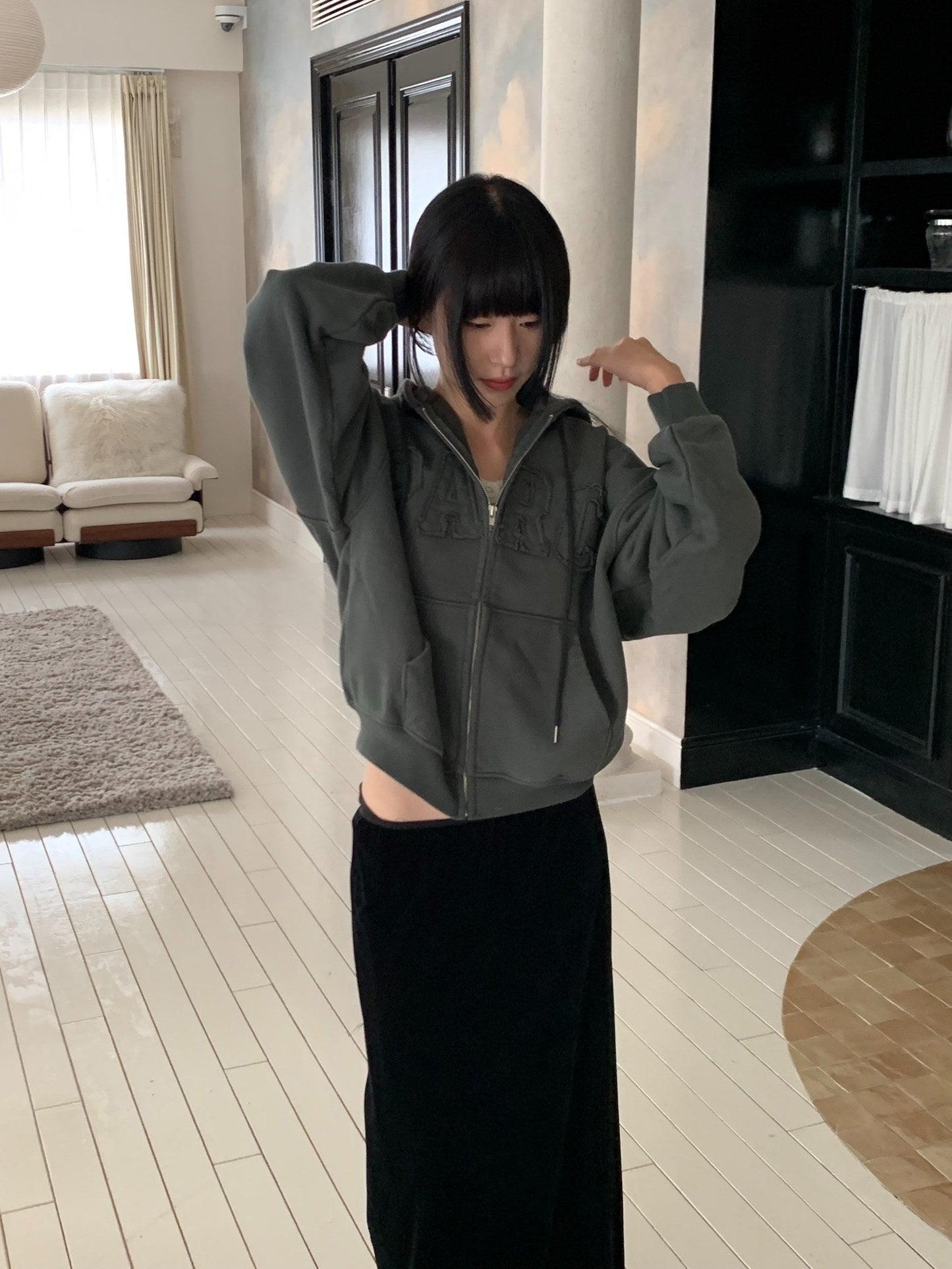 jerry velvet skirt-2col