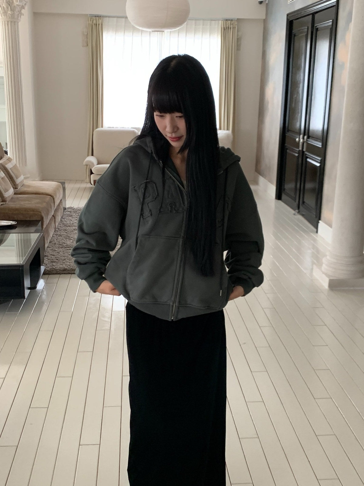 jerry velvet skirt-2col