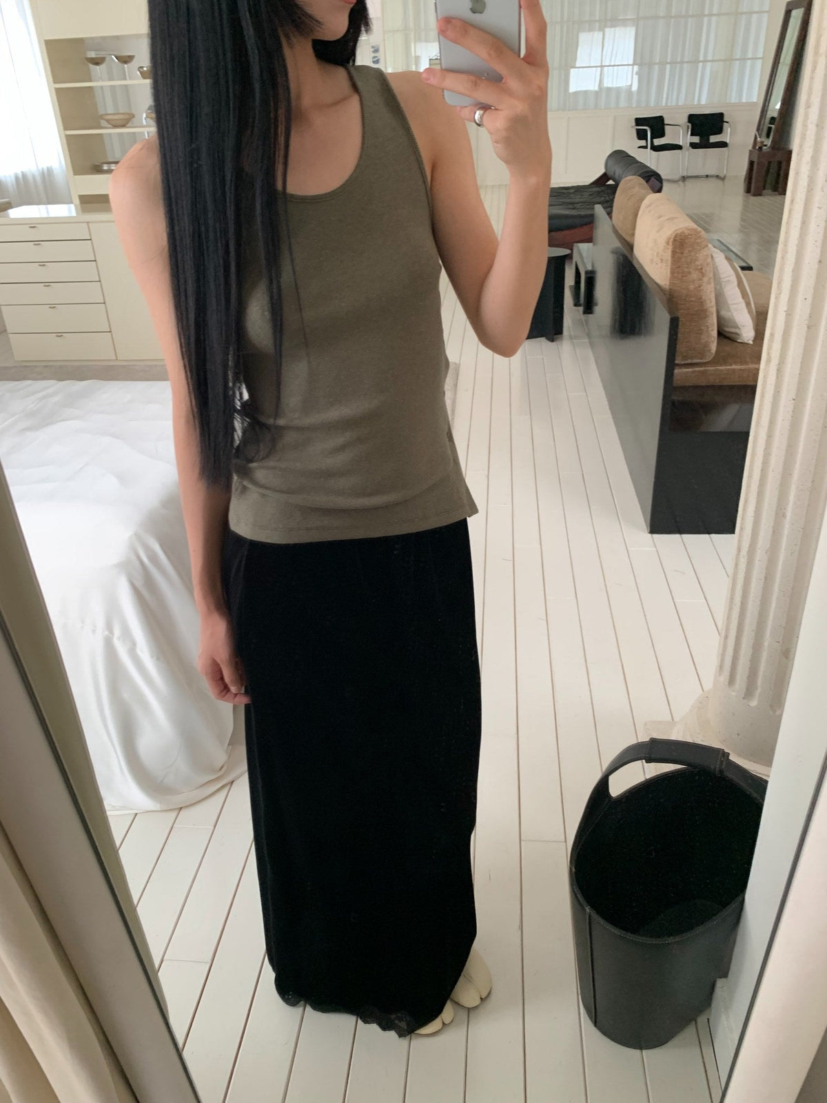 jerry velvet skirt-2col