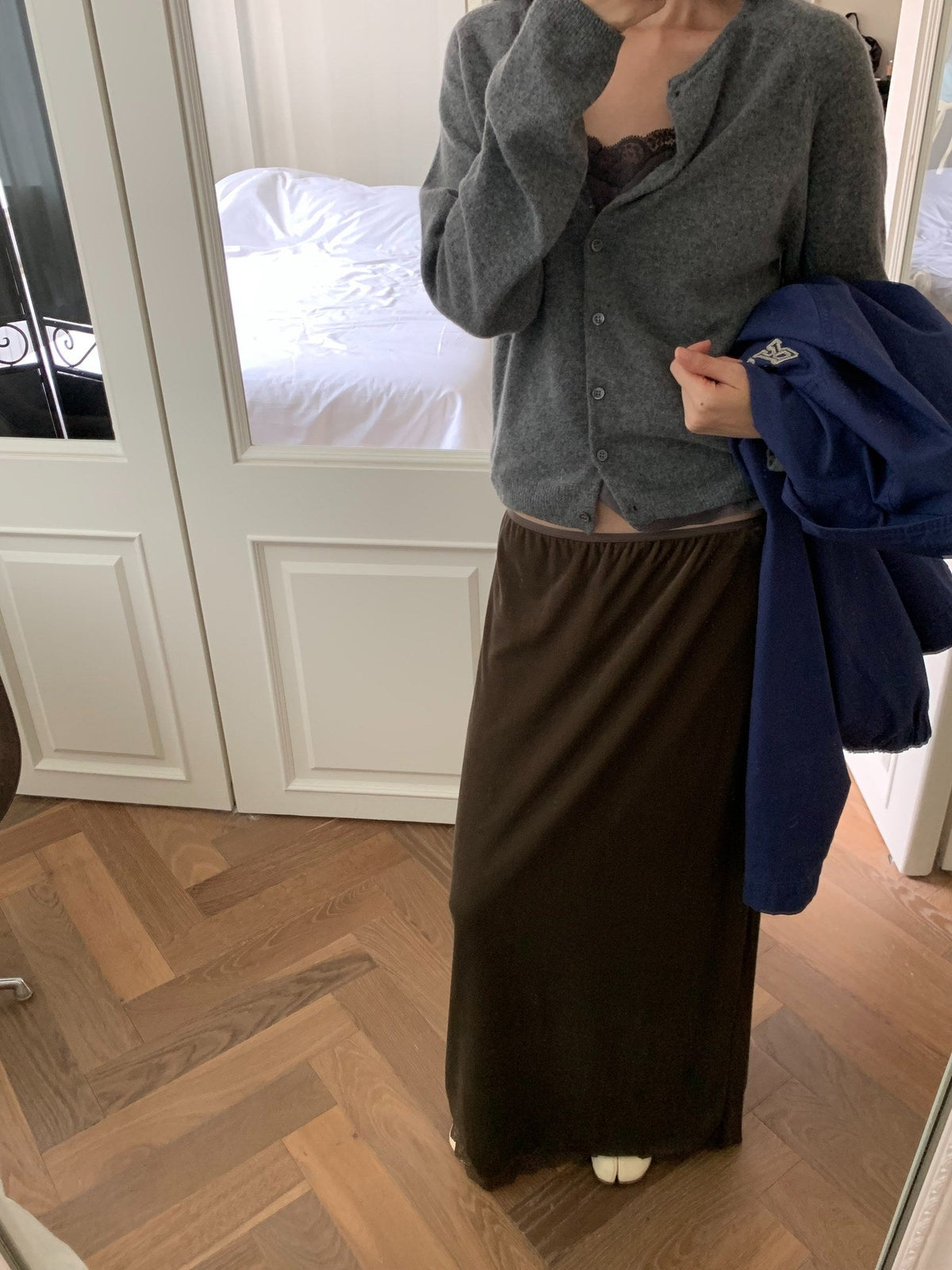 jerry velvet skirt-2col