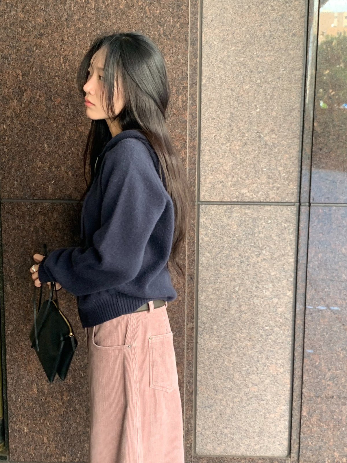 here corduroy skirt-2col