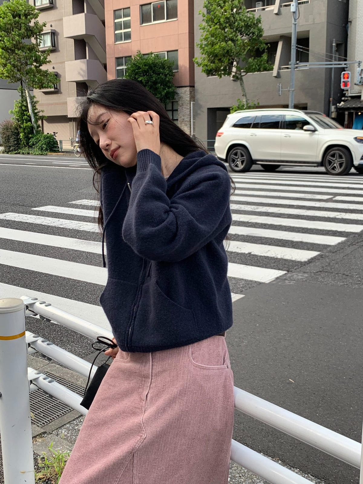 here corduroy skirt-2col