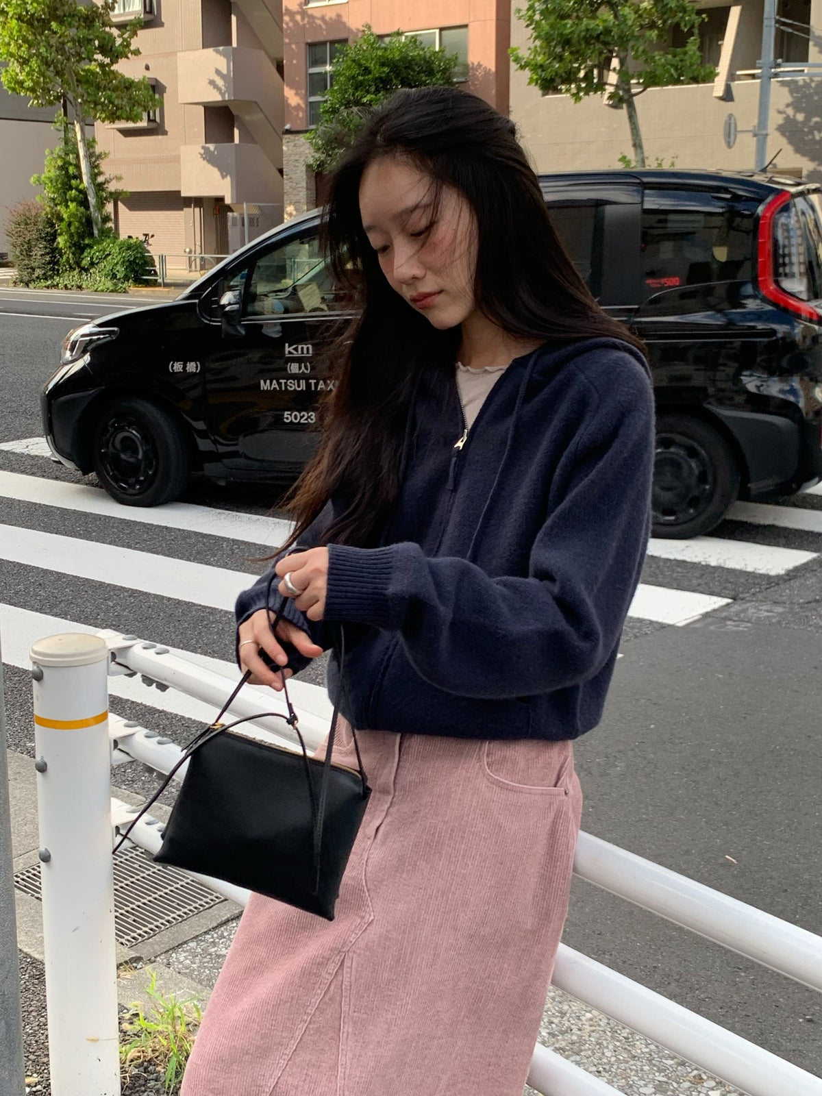 here corduroy skirt-2col