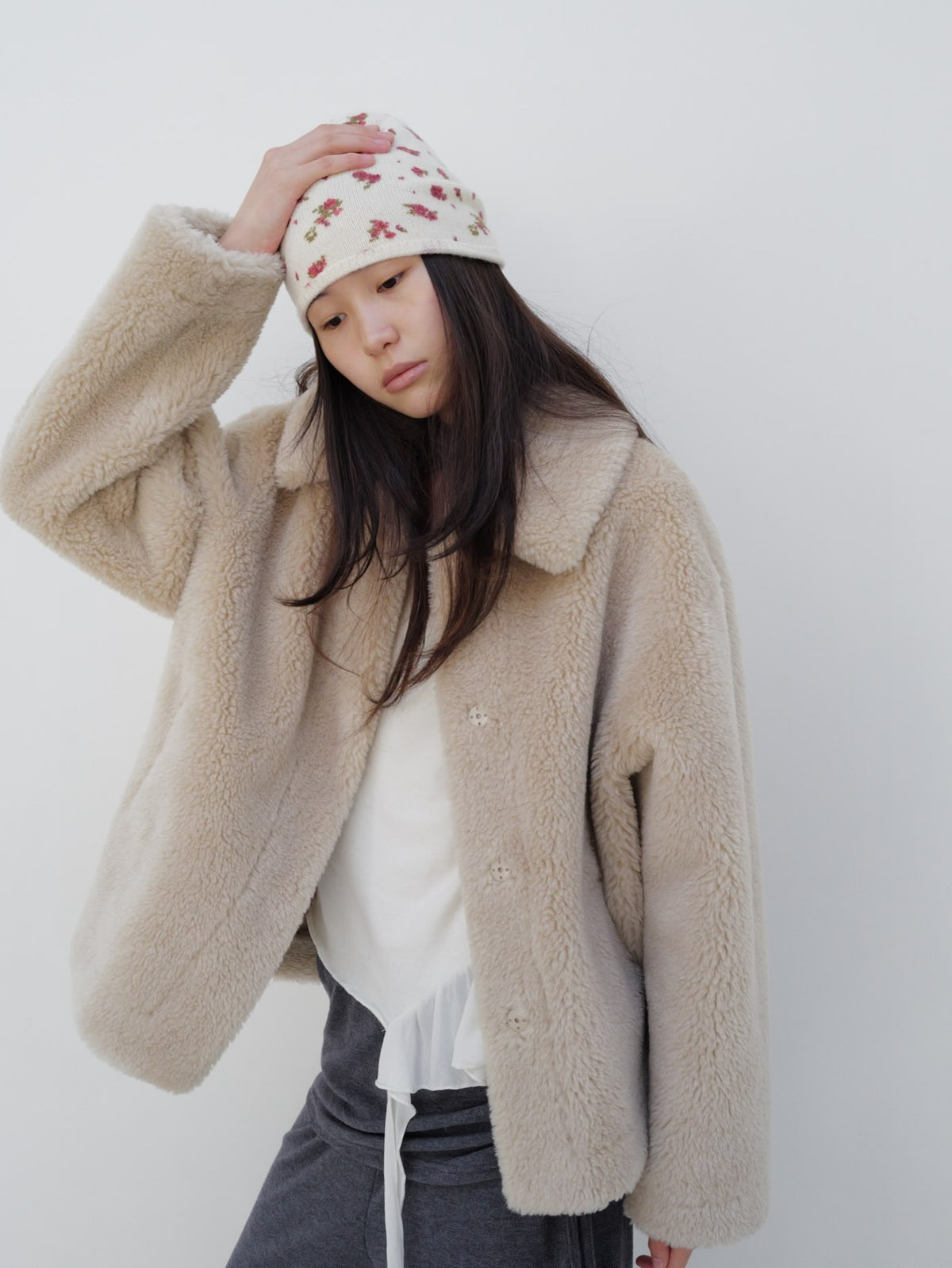 Ferry shearling mustang-2col
