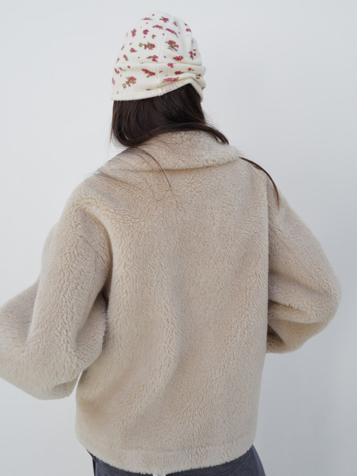 Ferry shearling mustang-2col
