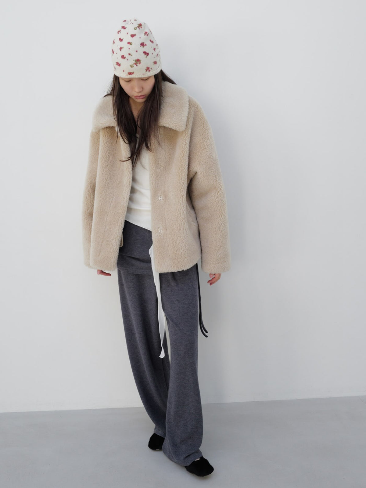 Ferry shearling mustang-2col