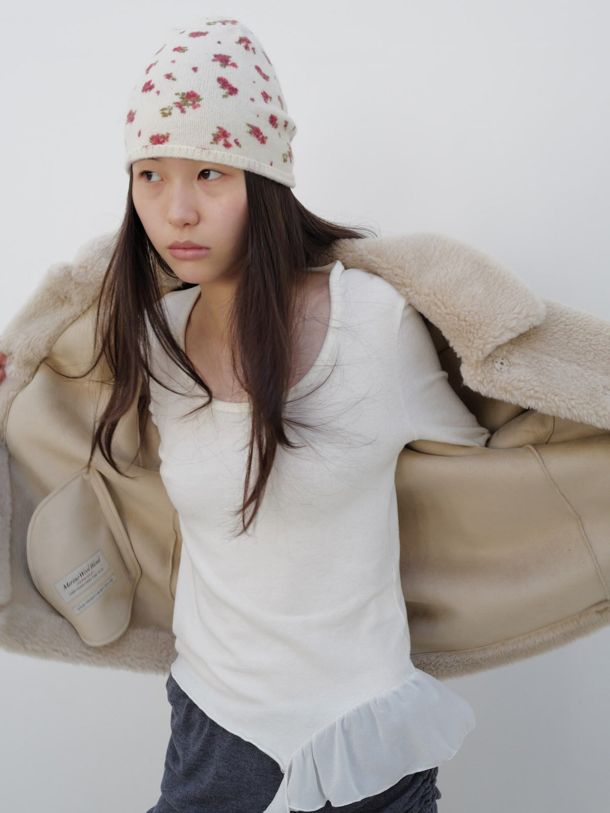 Ferry shearling mustang-2col