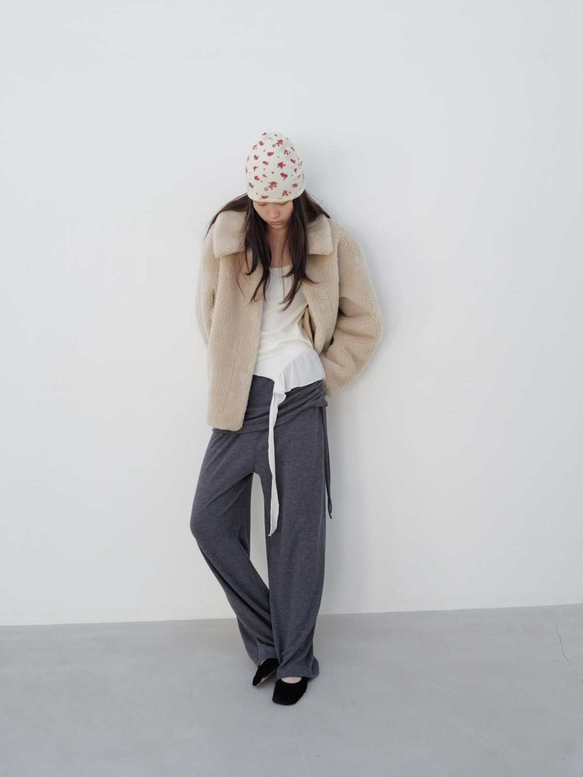 Ferry shearling mustang-2col