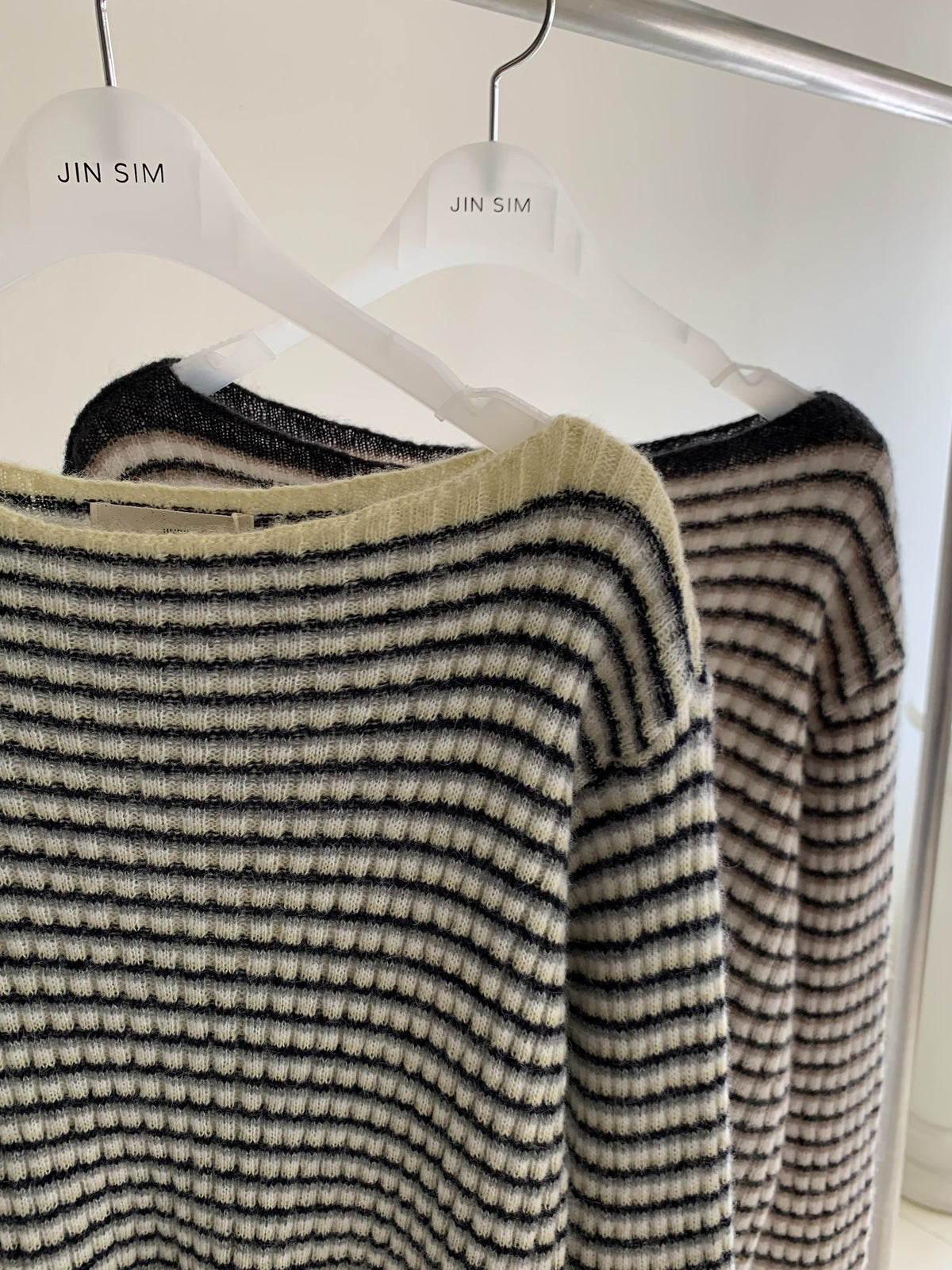 laboum crop knit-2col