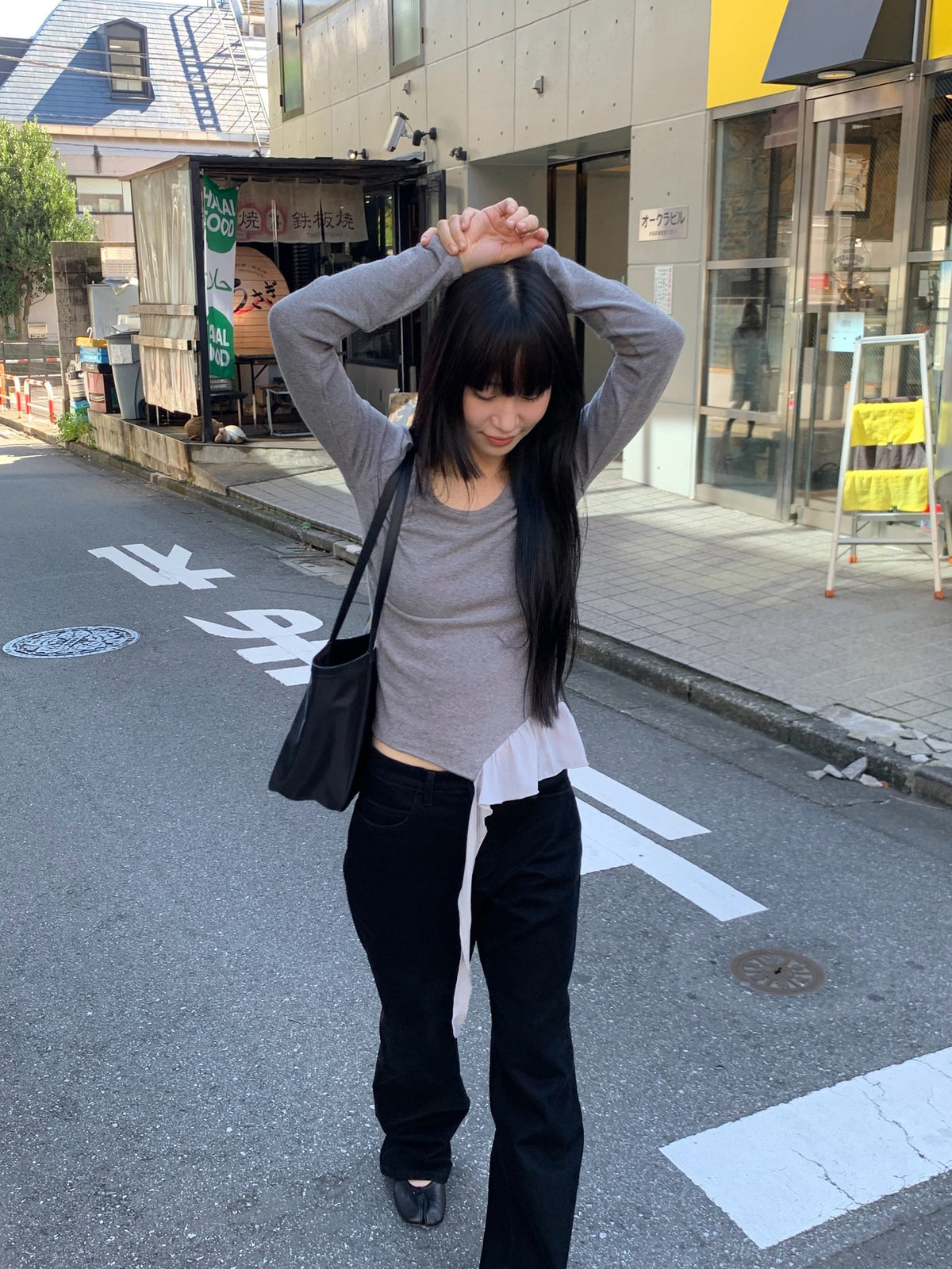 black corduroy pants