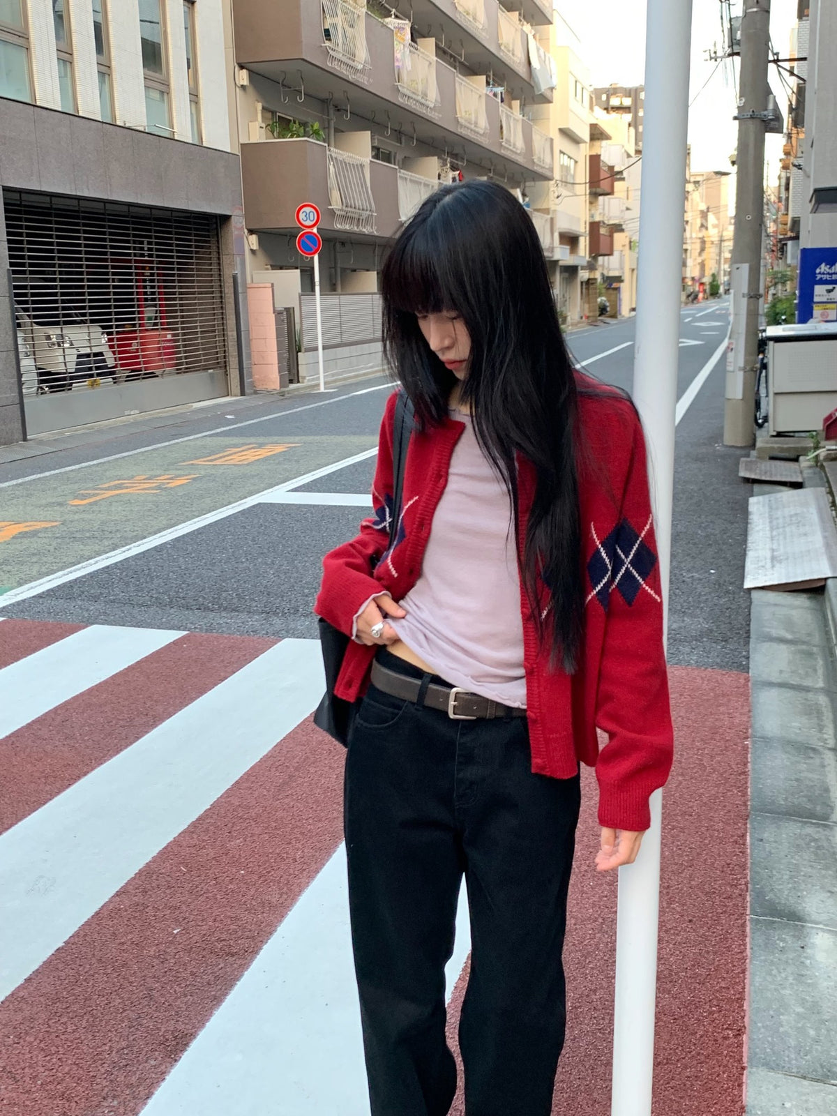 black corduroy pants
