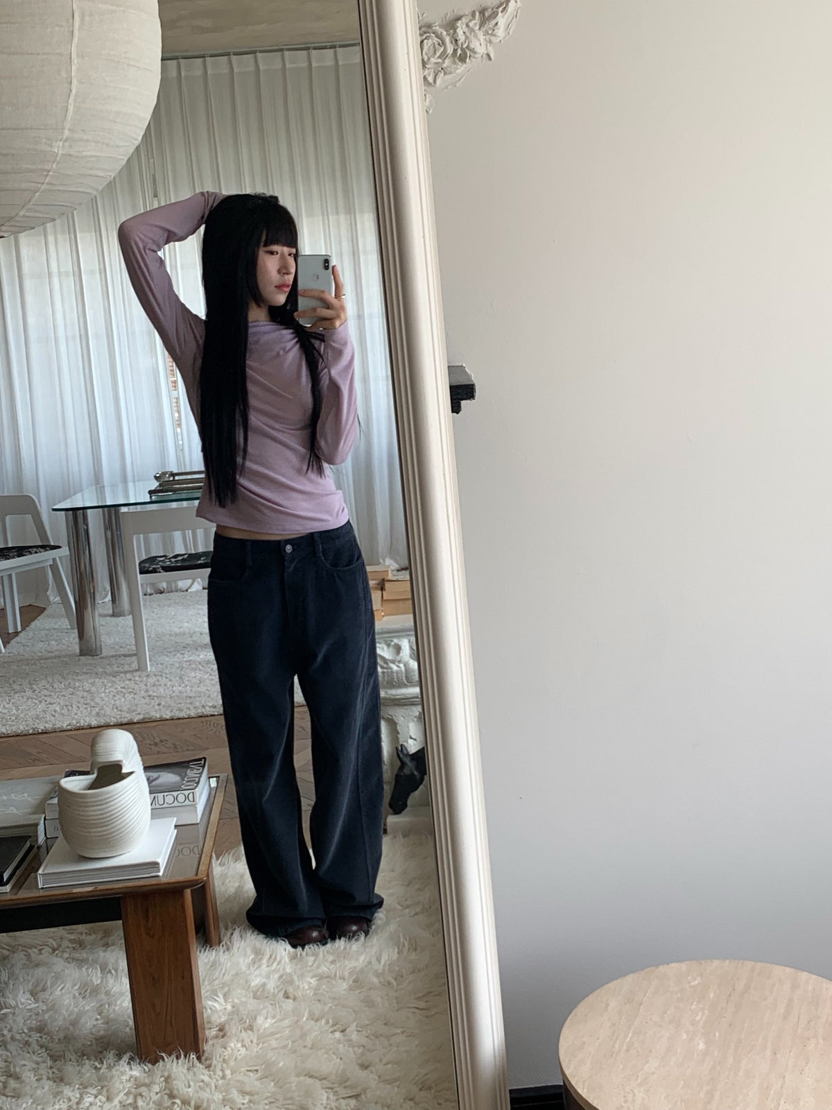 mute corduroy pants-4col