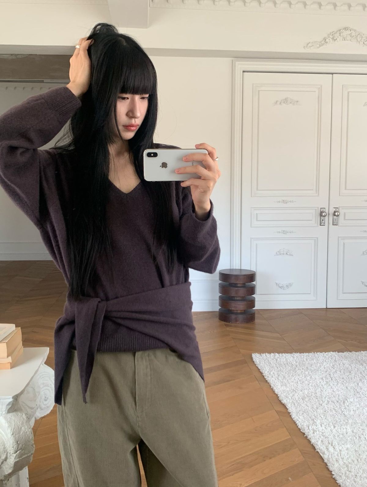 mute corduroy pants-4col