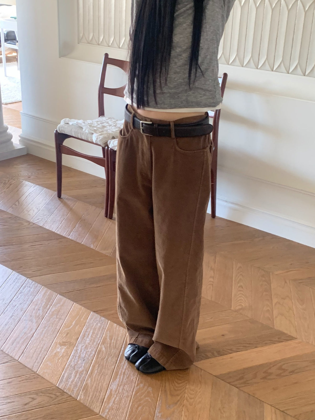 mute corduroy pants-4col