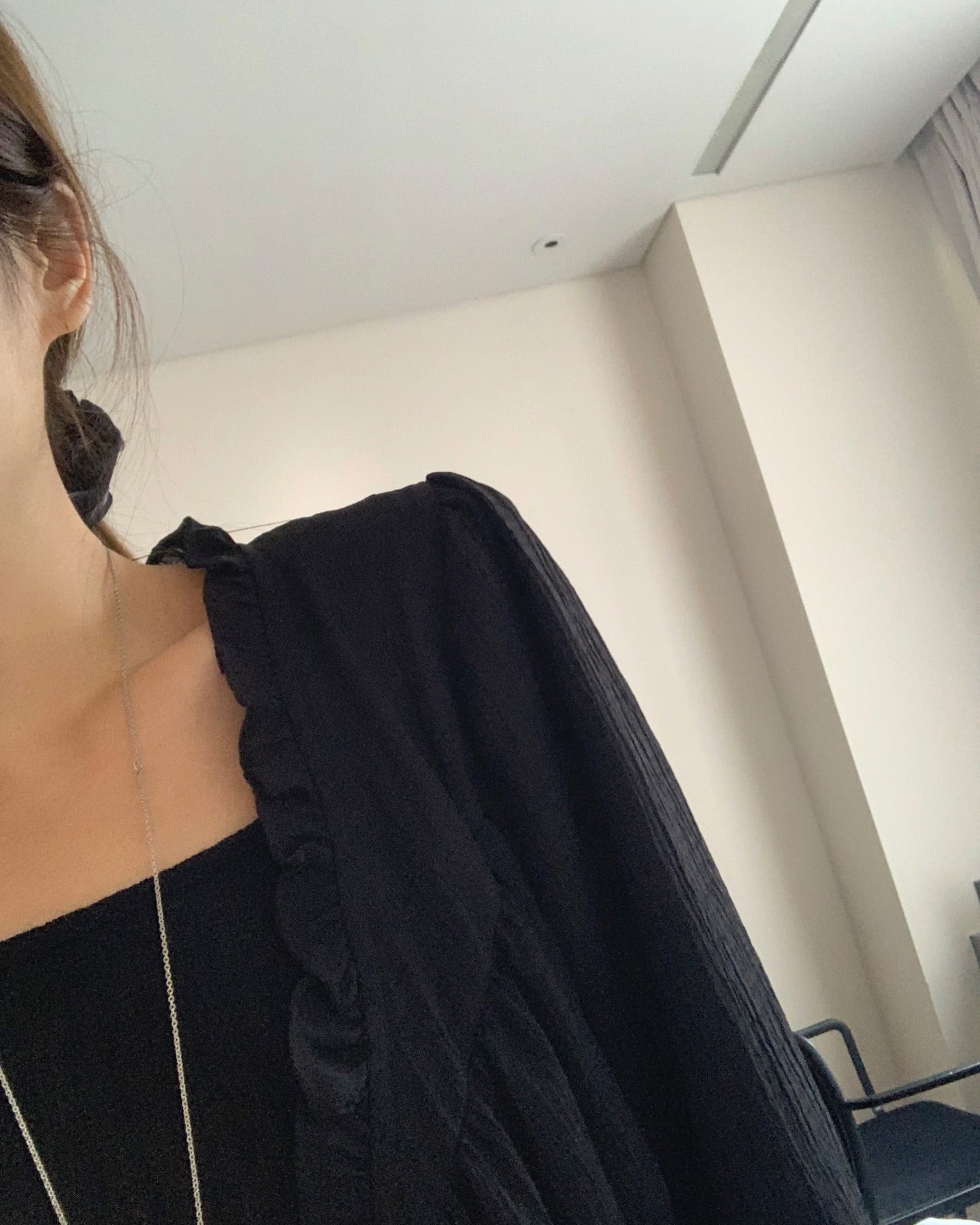 liter if chiffon blouse cardigan-2col