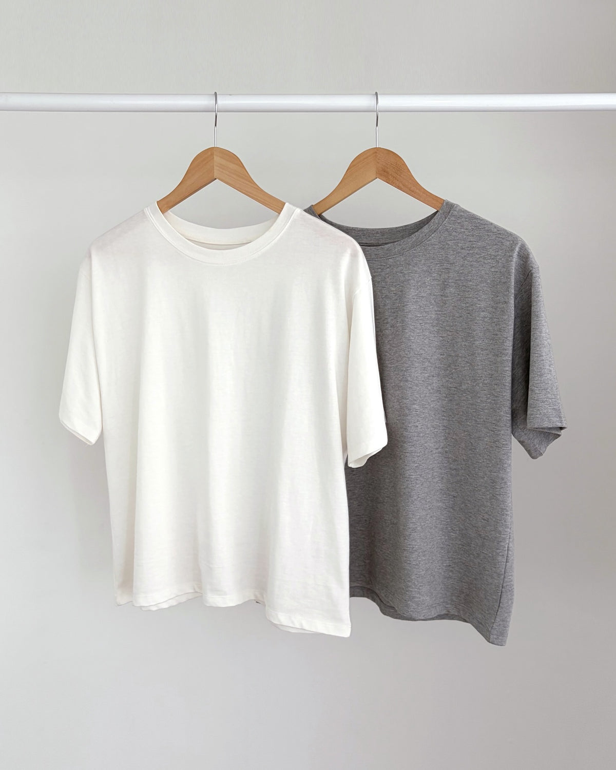 liter city boxy short-sleeve T-2col