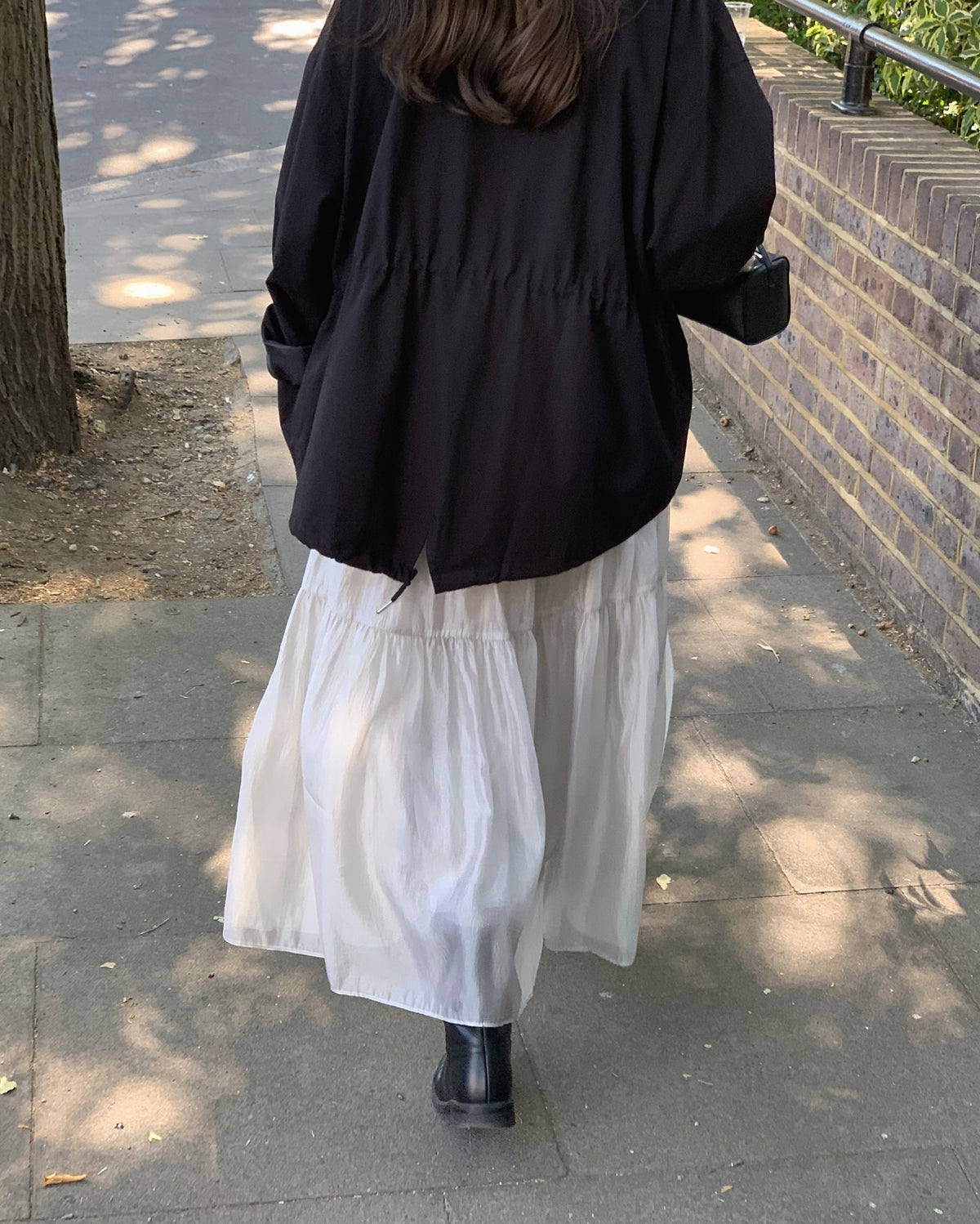 liter shushu cha tiered skirt-2col